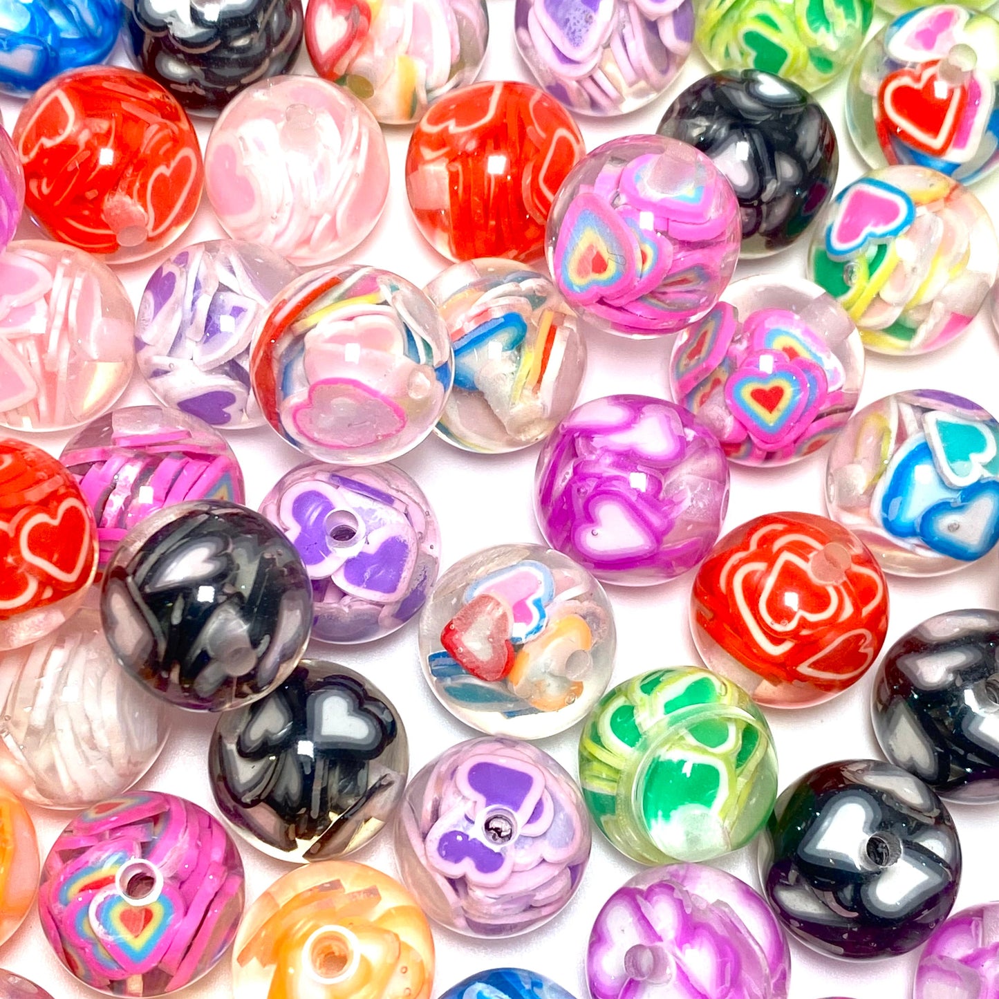 Surrounded by Love Acrylic Beads