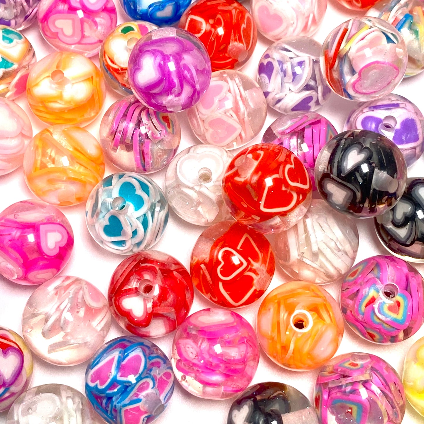 Surrounded by Love Acrylic Beads