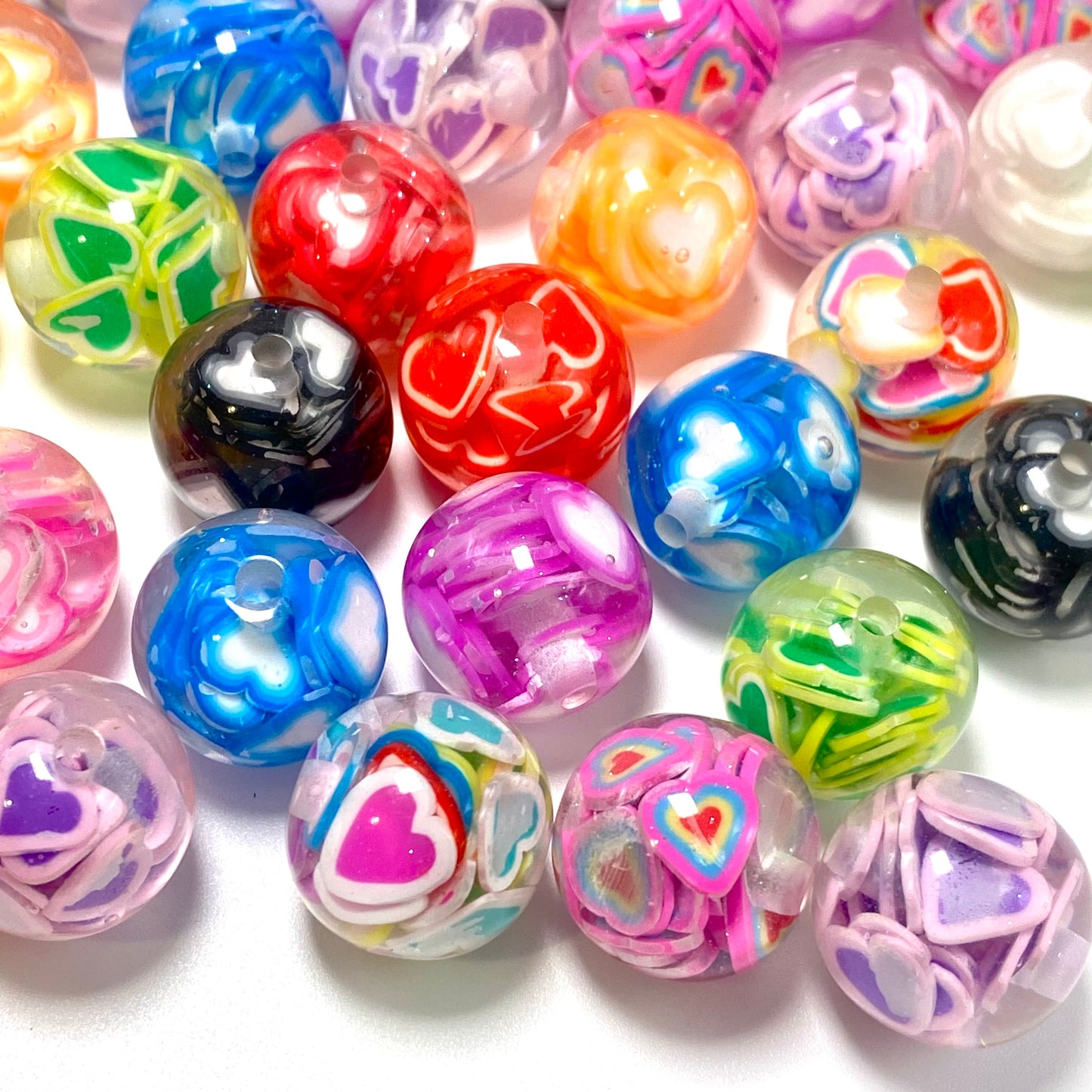 Surrounded by Love Acrylic Beads