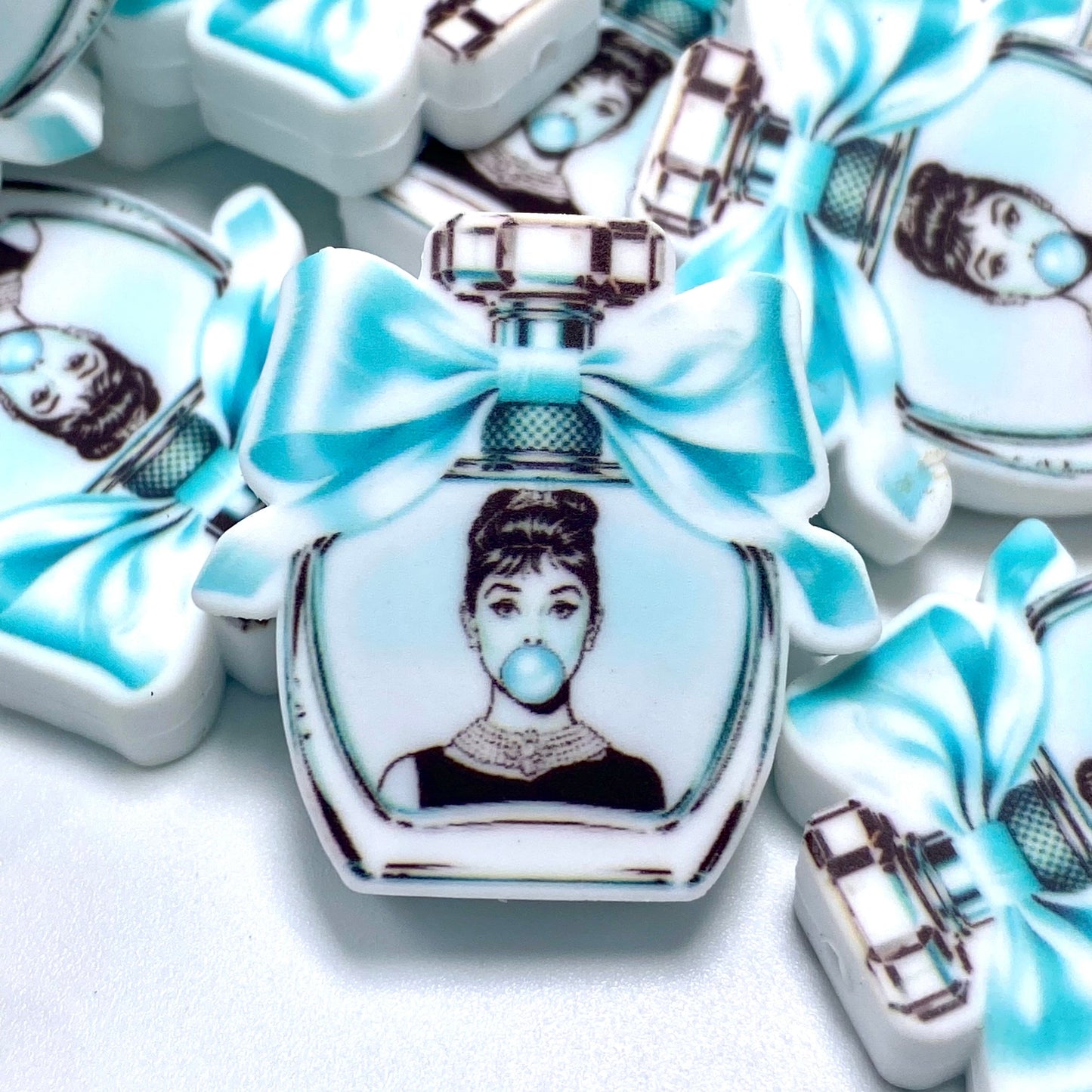 Wrapped in fragrance Silicone Focal Beads