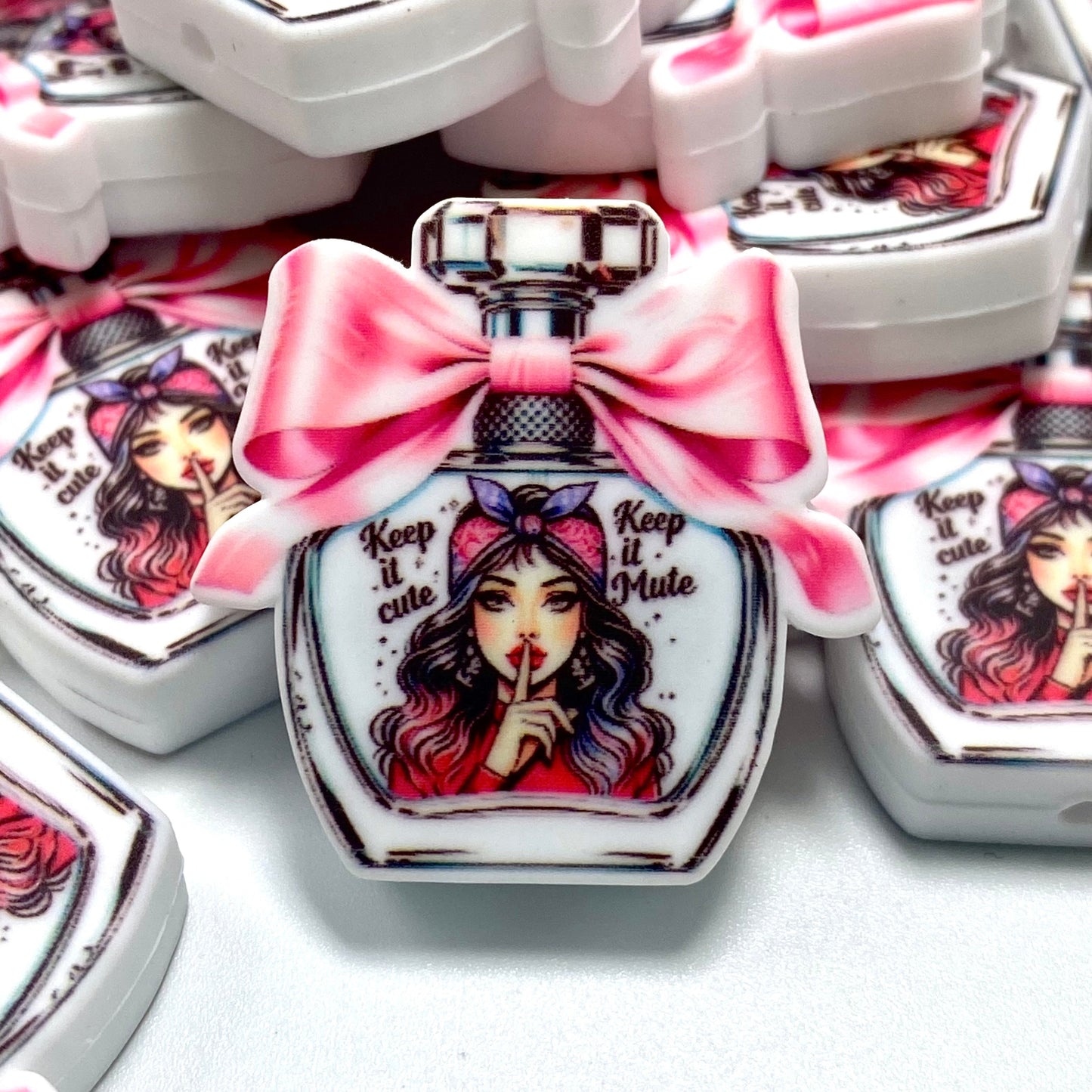 Wrapped in fragrance Silicone Focal Beads