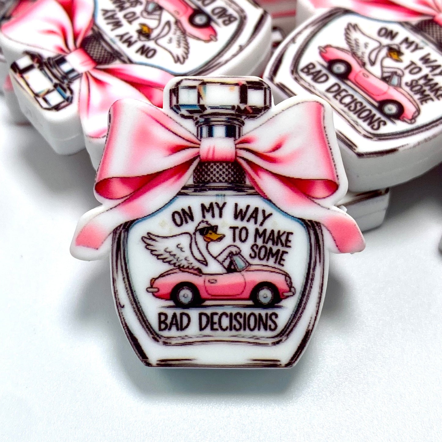 Wrapped in fragrance Silicone Focal Beads