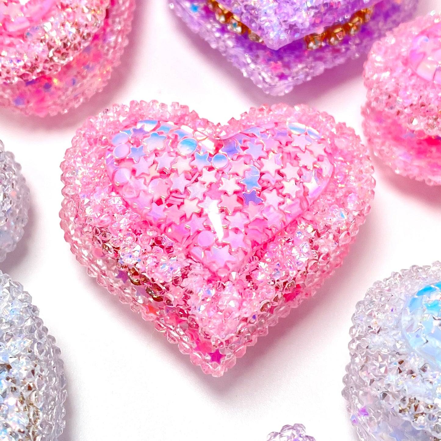 Struck by Love Fancy Beads - 2pcs