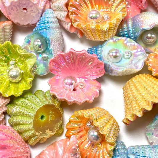 Treasures From the Sea Acrylic Beads
