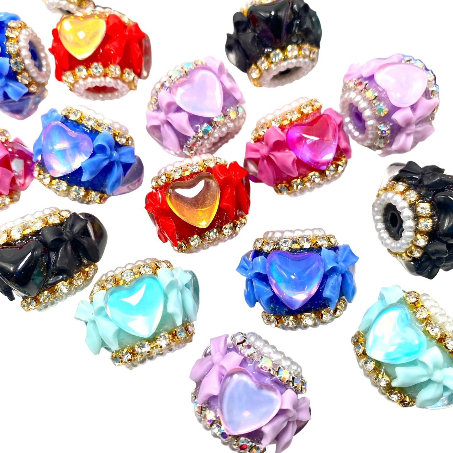 Tied up in Love Fancy Beads