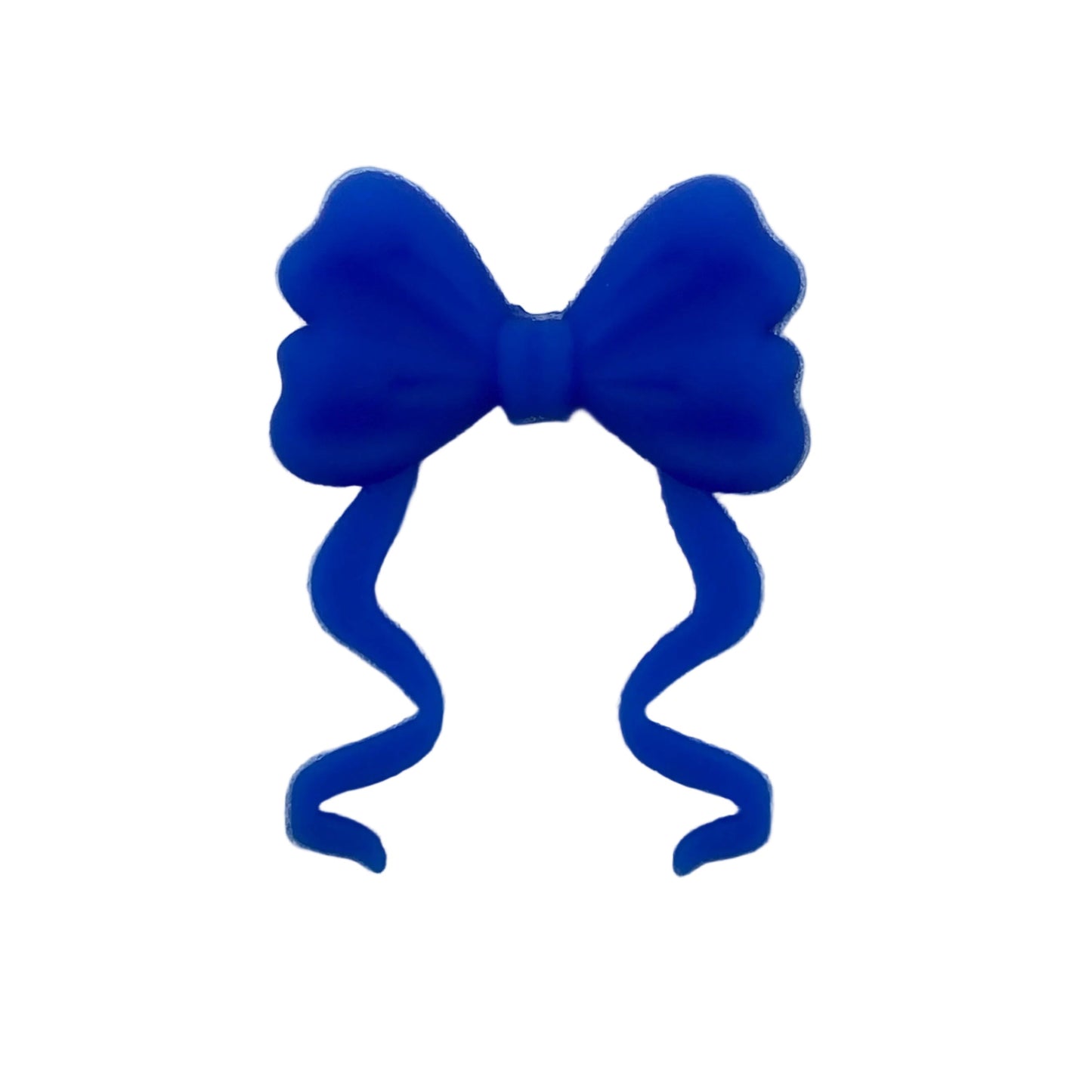 Pretty in Every Shade 3D Bow Silicone Focal Beads