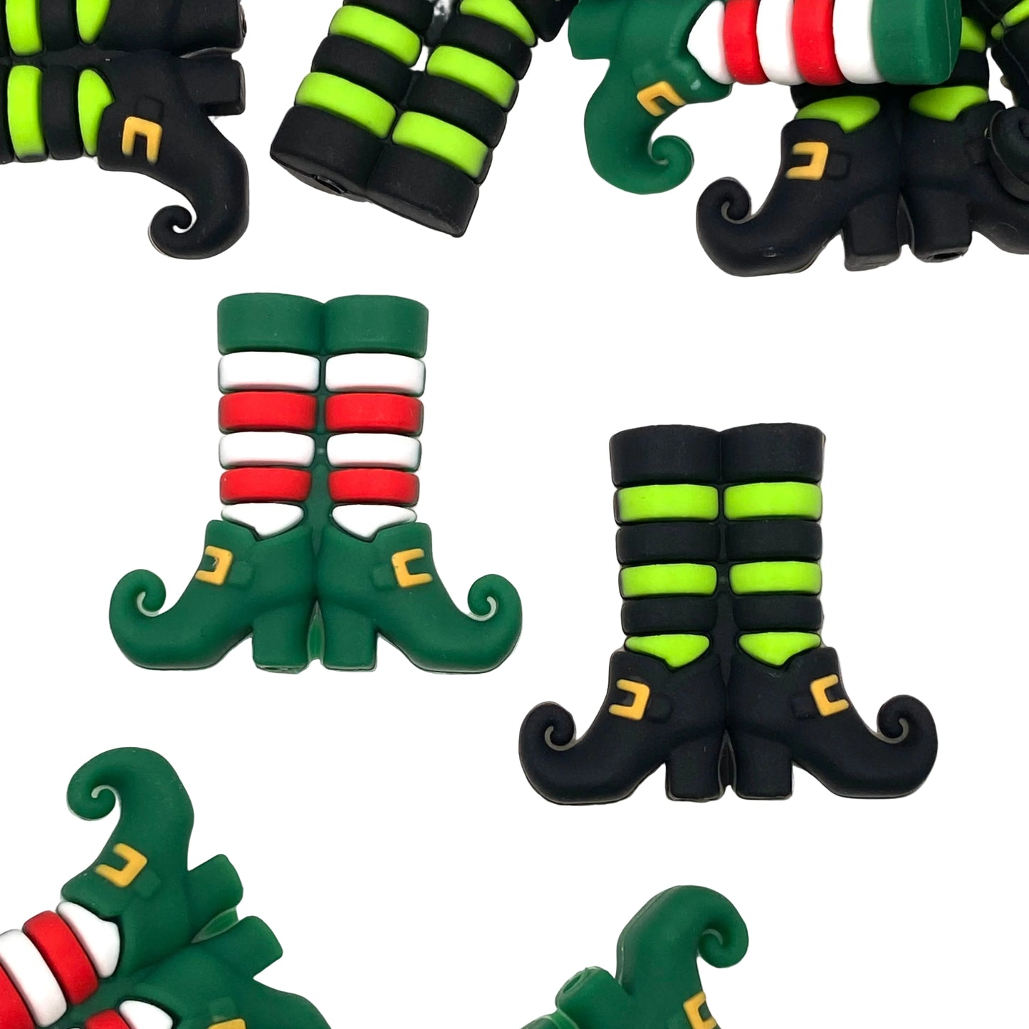 Elf Shoe Magic Silicone Focal Beads