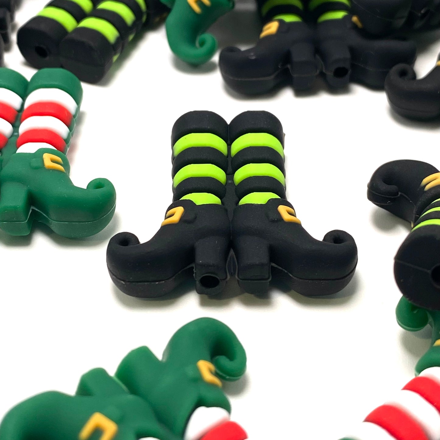 Elf Shoe Magic Silicone Focal Beads