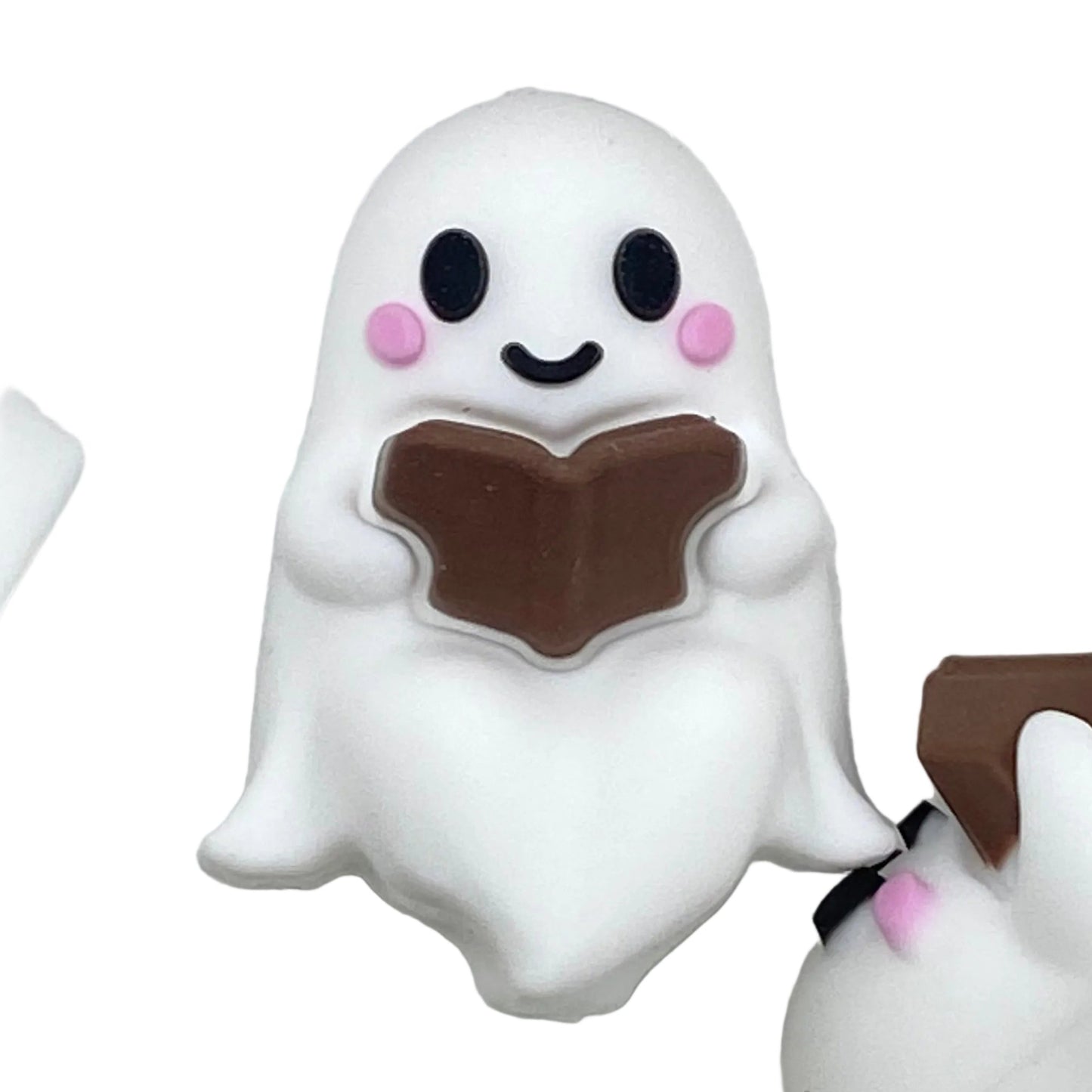 Read Now, Haunt Later 3D Silicone Focal Beads