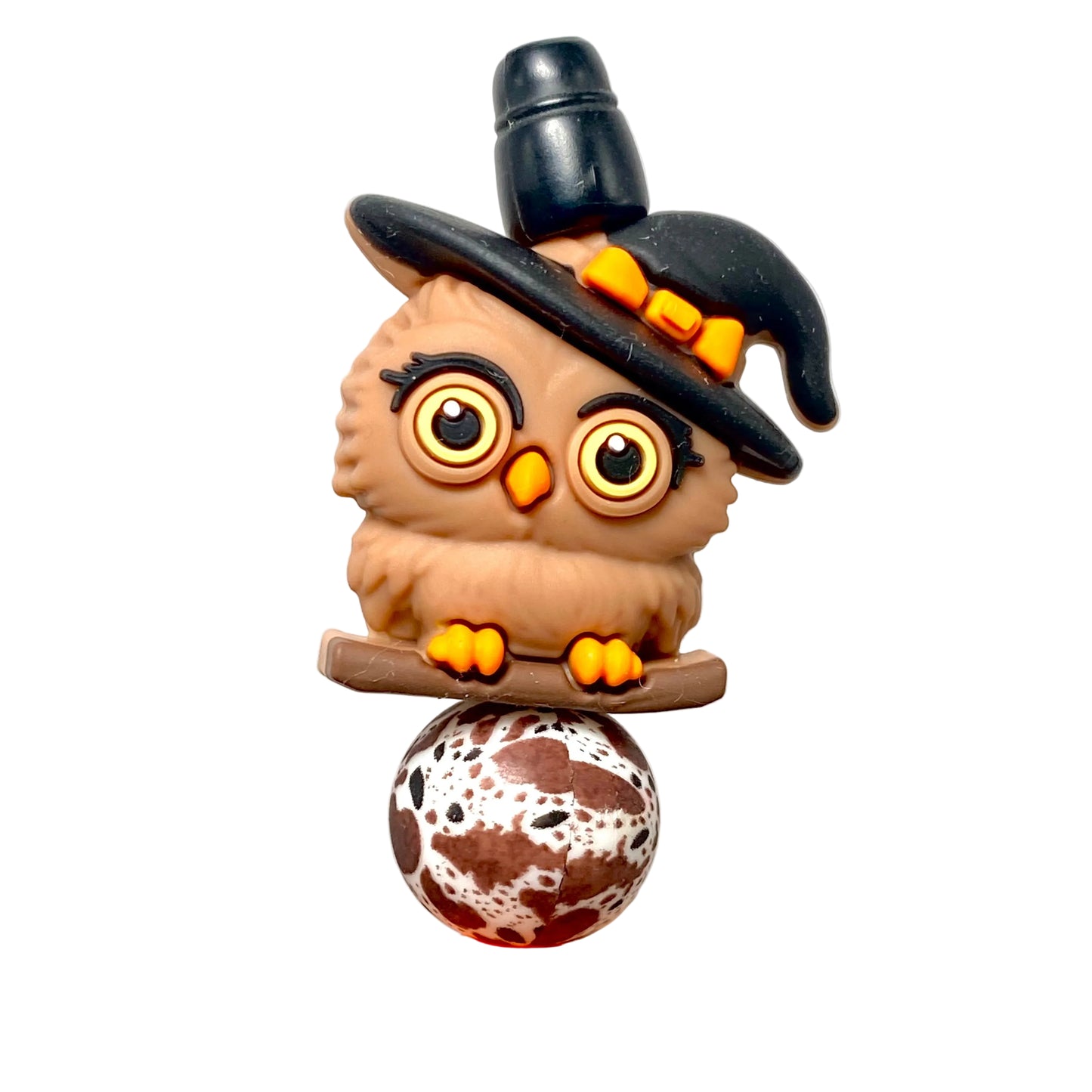 Witchy Owl Club 3D Silicone Focal Beads