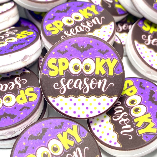 Spooky Season 3.0 Silicone Printed Focal Beads
