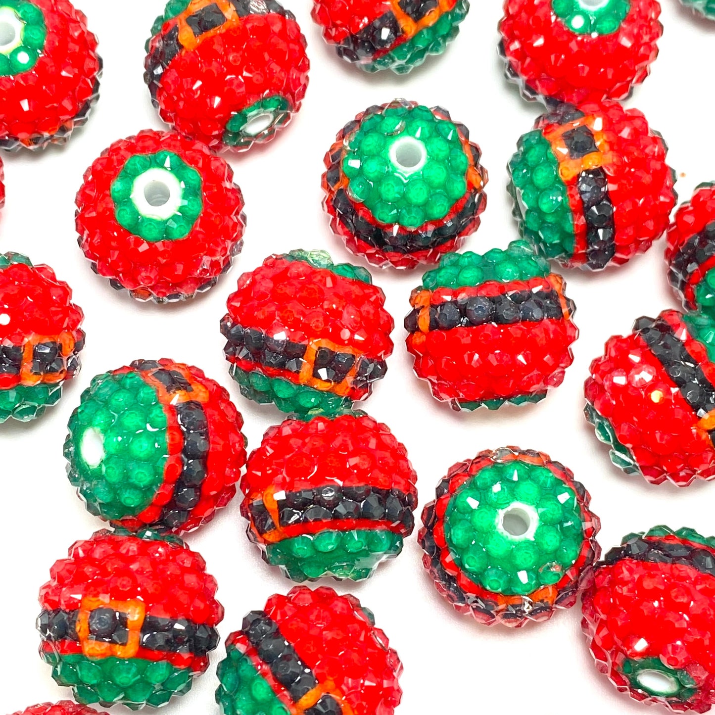 Santa Is Judging You 2.0 Rhinestone Beads