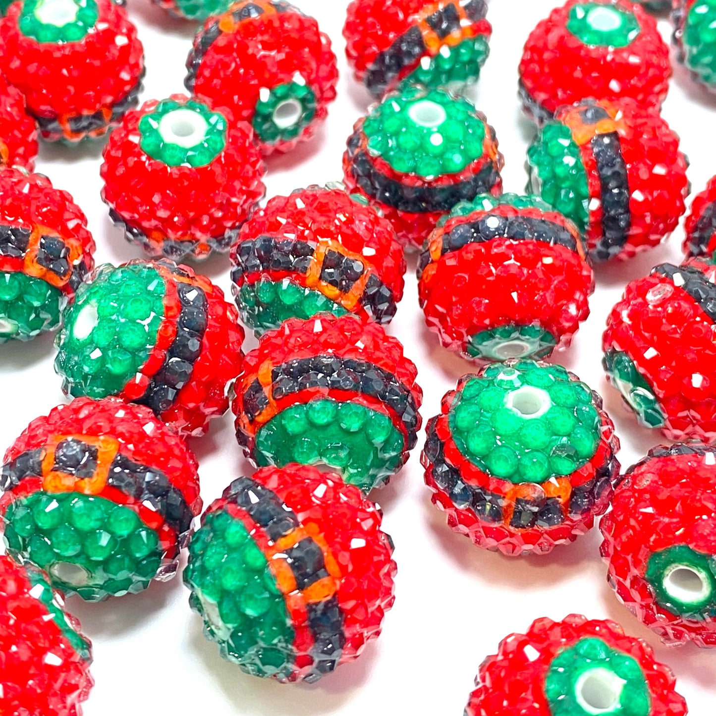 Santa Is Judging You 2.0 Rhinestone Beads