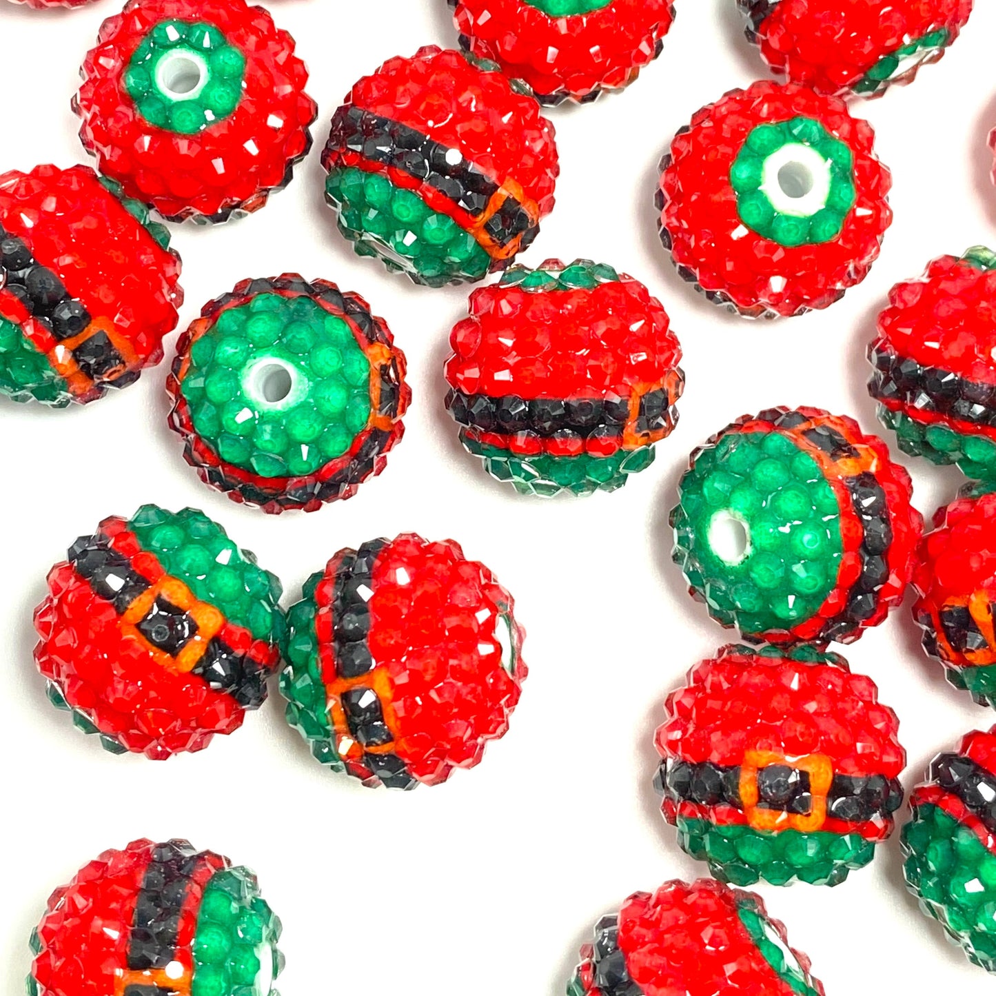 Santa Is Judging You 2.0 Rhinestone Beads