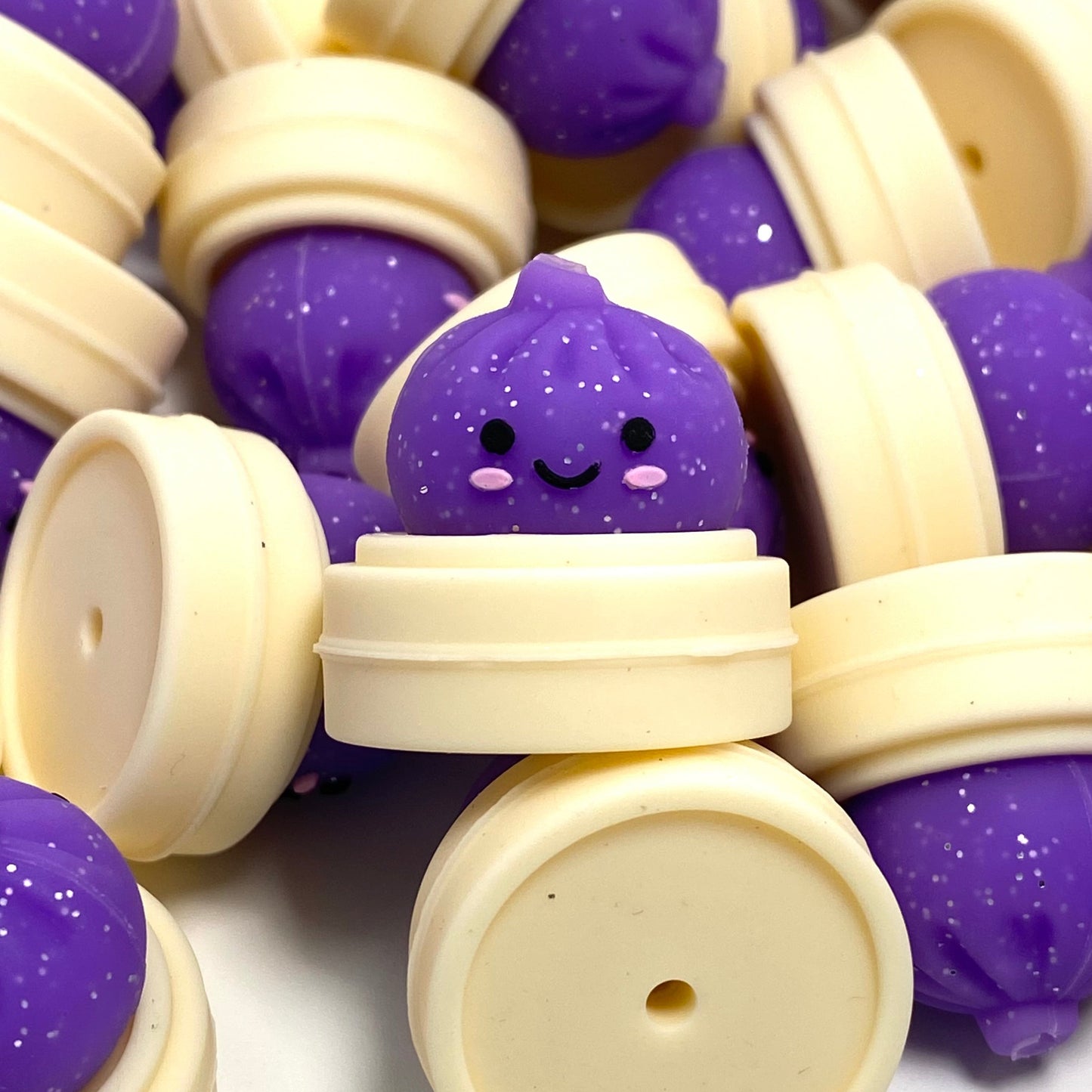 Steamed & Dreamy 3D Silicone Focal Beads