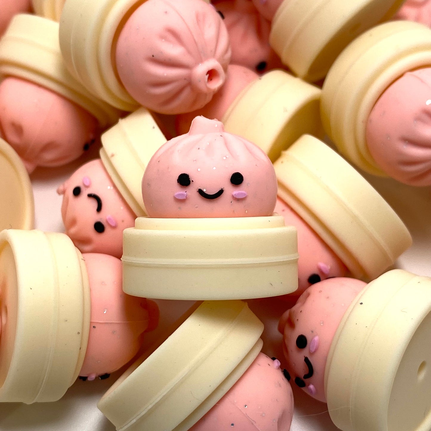 Steamed & Dreamy 3D Silicone Focal Beads