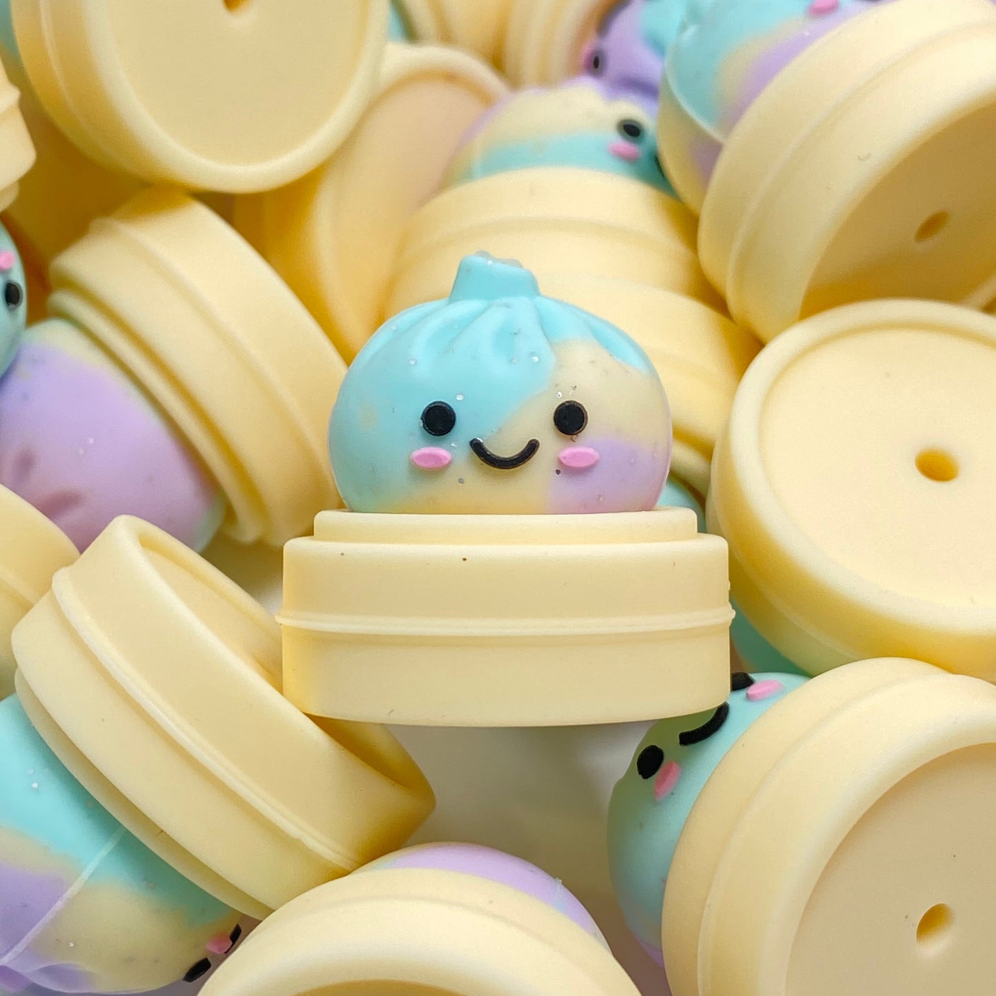 Steamed & Dreamy 3D Silicone Focal Beads