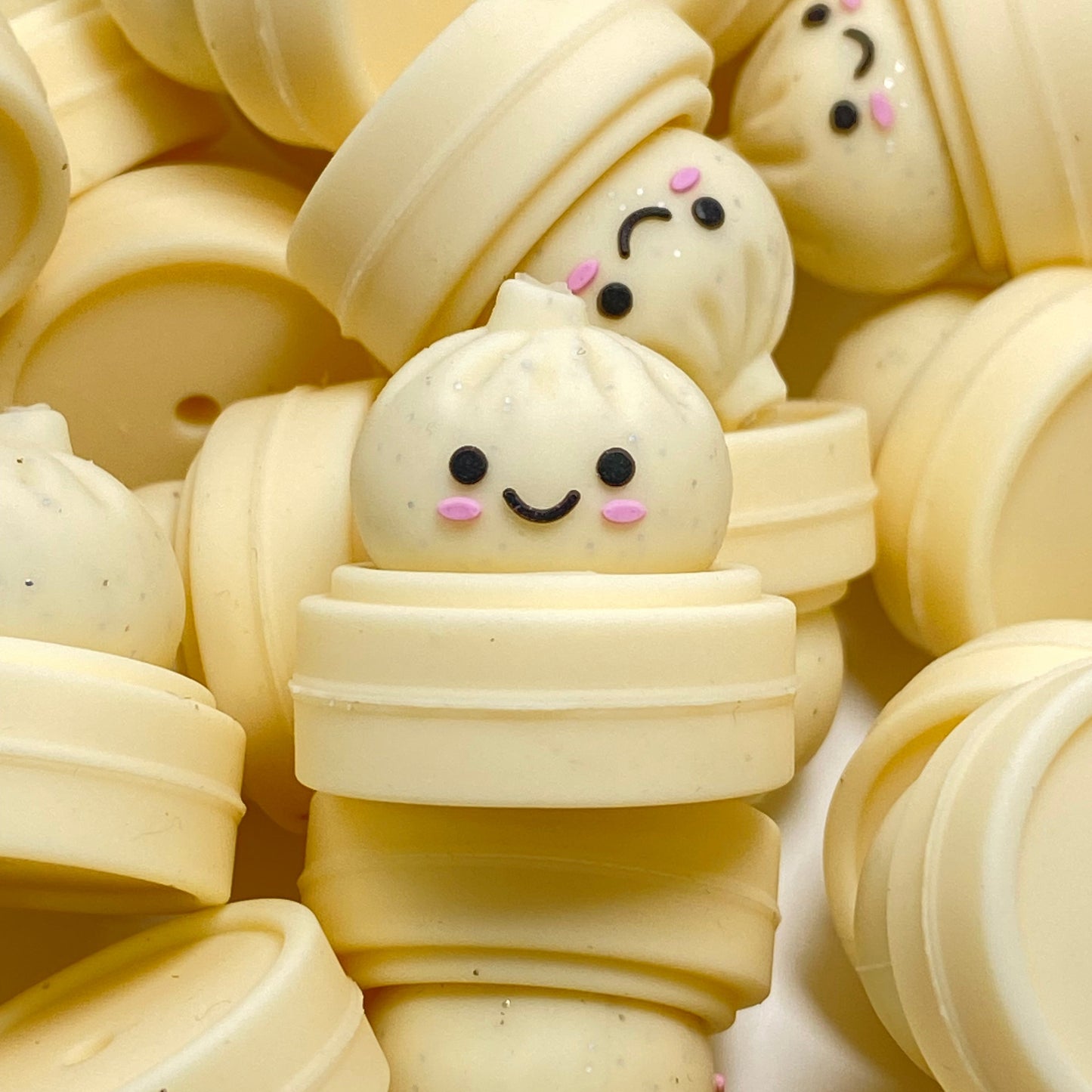 Steamed & Dreamy 3D Silicone Focal Beads
