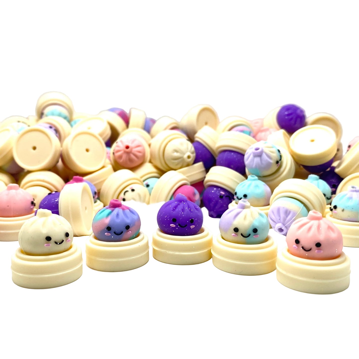 Steamed & Dreamy 3D Silicone Focal Beads