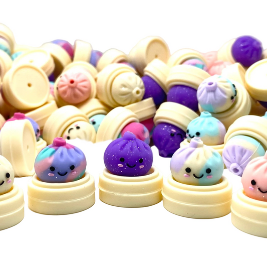 Steamed & Dreamy 3D Silicone Focal Beads