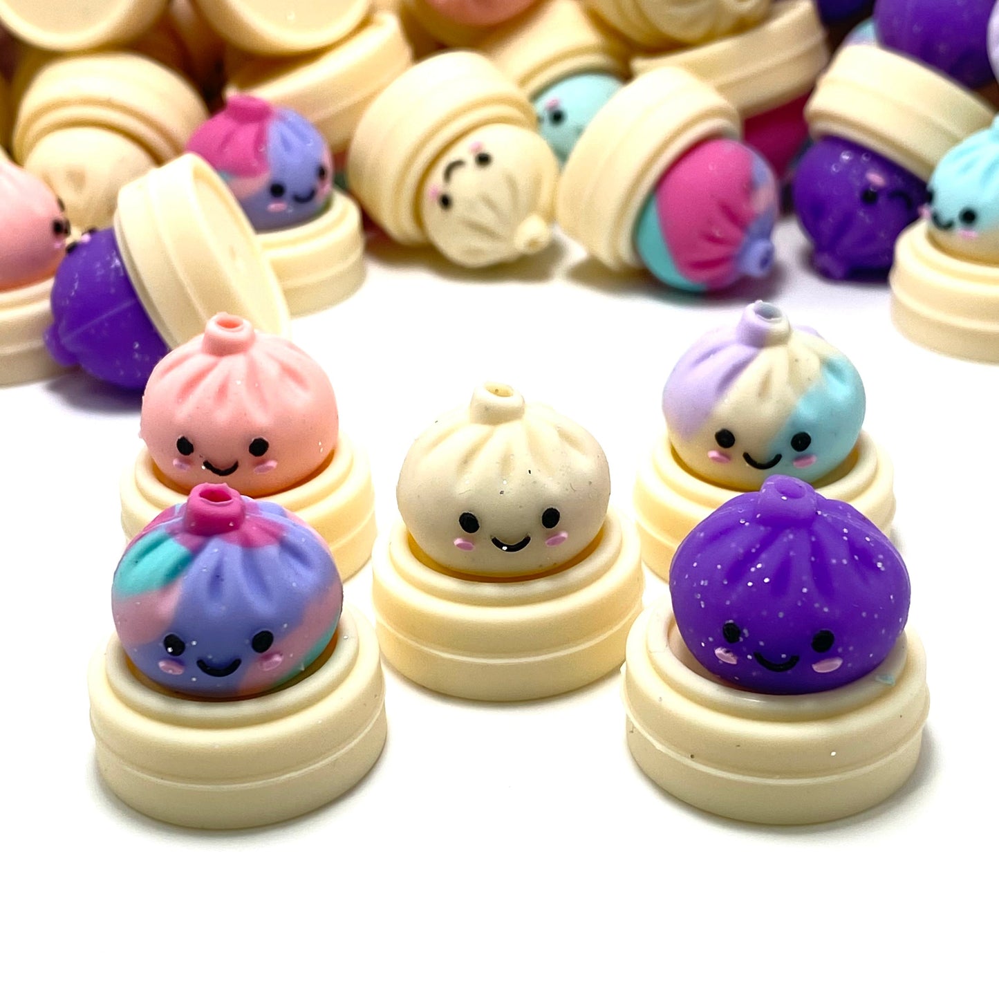 Steamed & Dreamy 3D Silicone Focal Beads