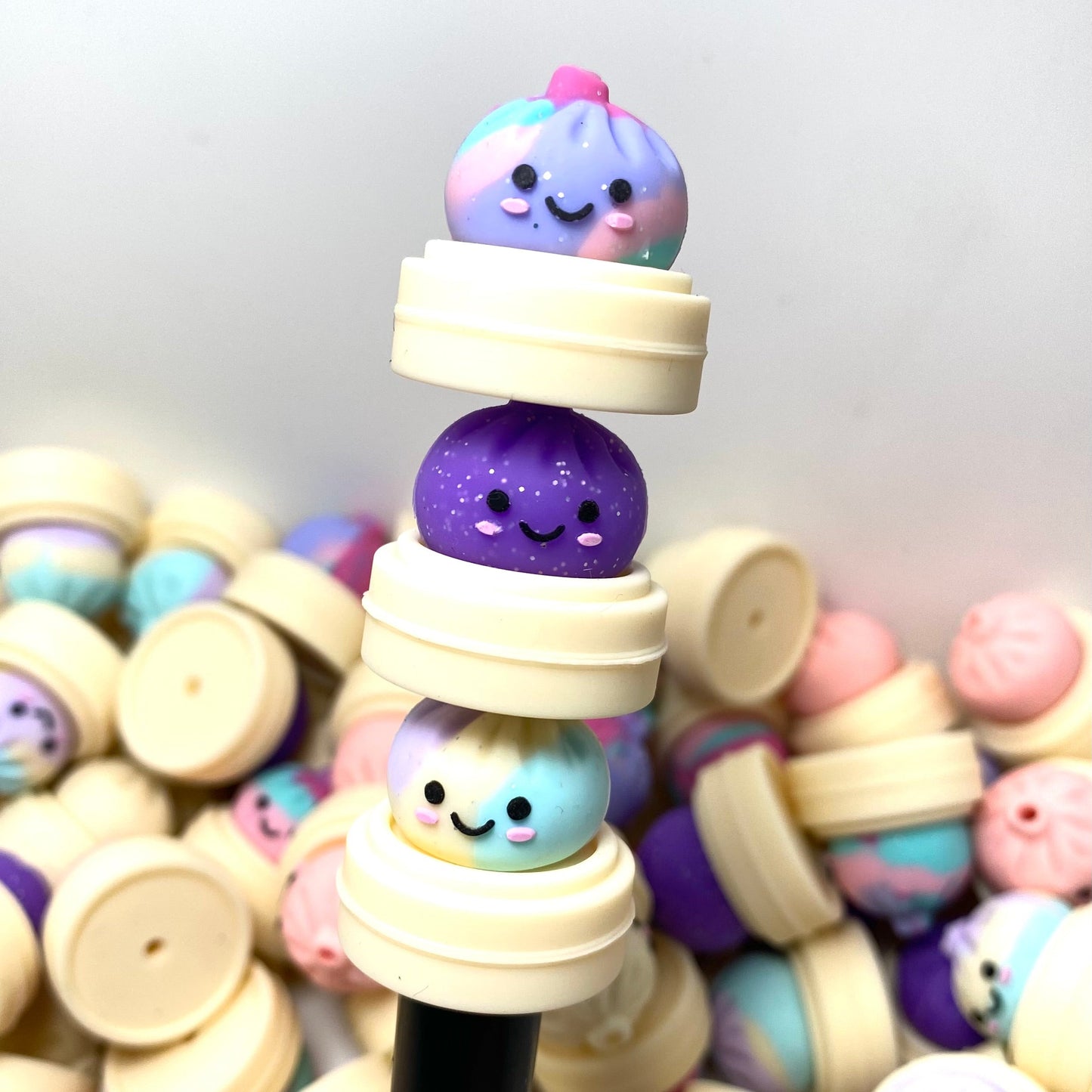 Steamed & Dreamy 3D Silicone Focal Beads