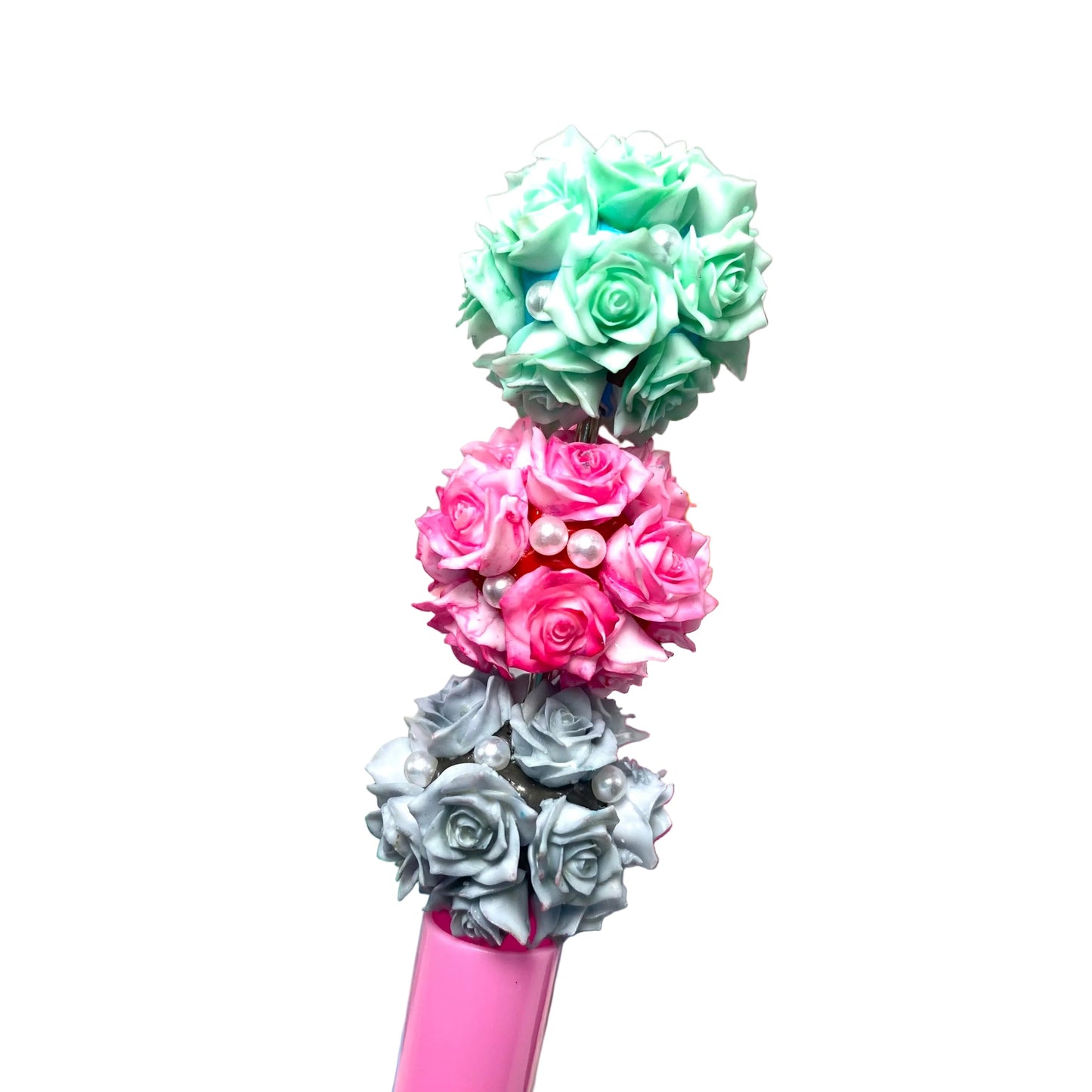 You’re The Rose in My Garden Fancy Beads - 5pcs