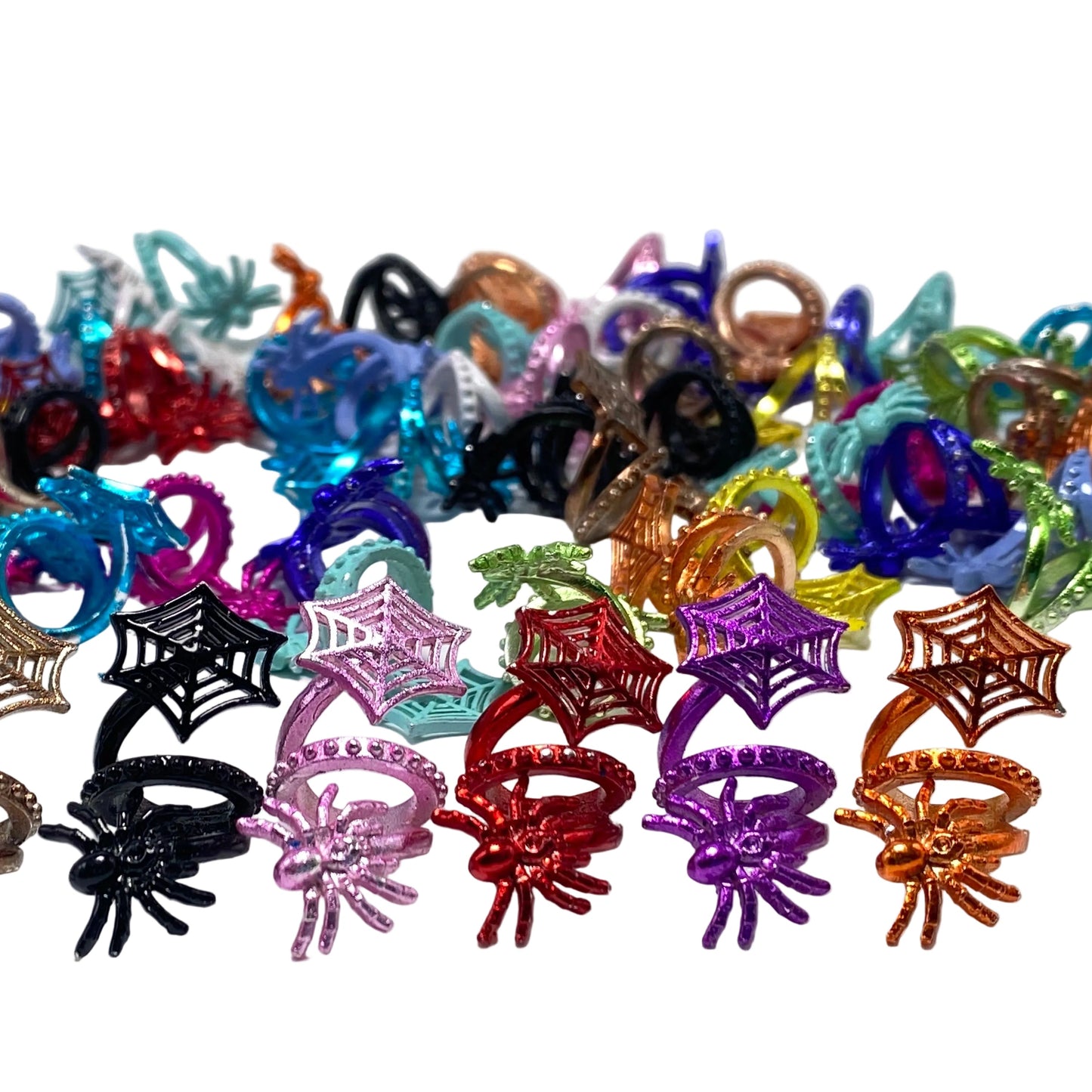 Spin, Crawl & Sparkle Little Spider Fancy Spacer Beads