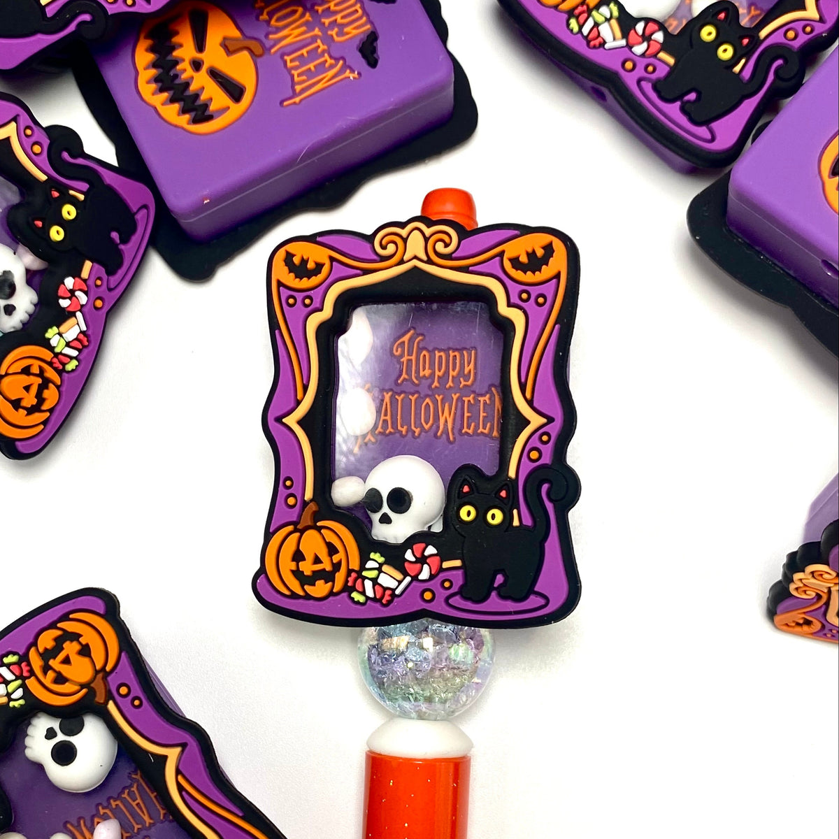 Spooky Season Bone Collector 3D Silicone Focal Beads