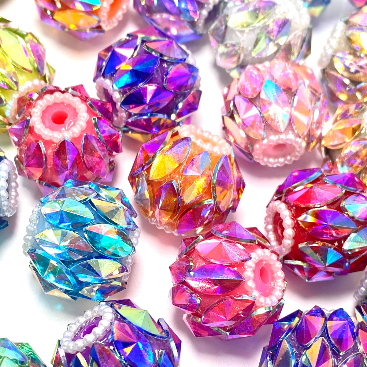 Too Glam to Be Basic - 5pc Fancy Beads