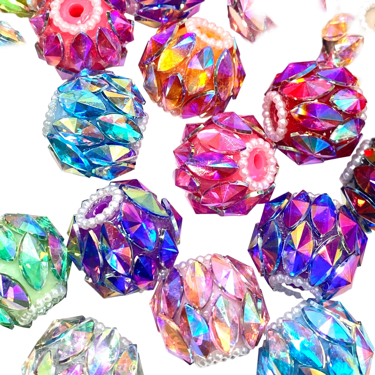 Too Glam to Be Basic - 5pc Fancy Beads