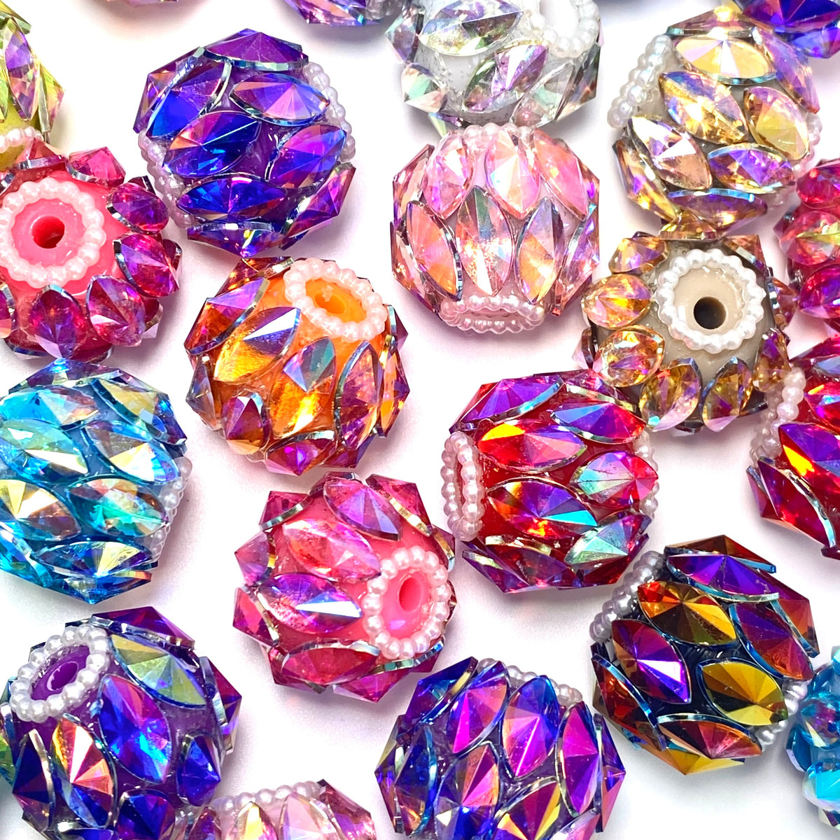 Too Glam to Be Basic - 5pc Fancy Beads