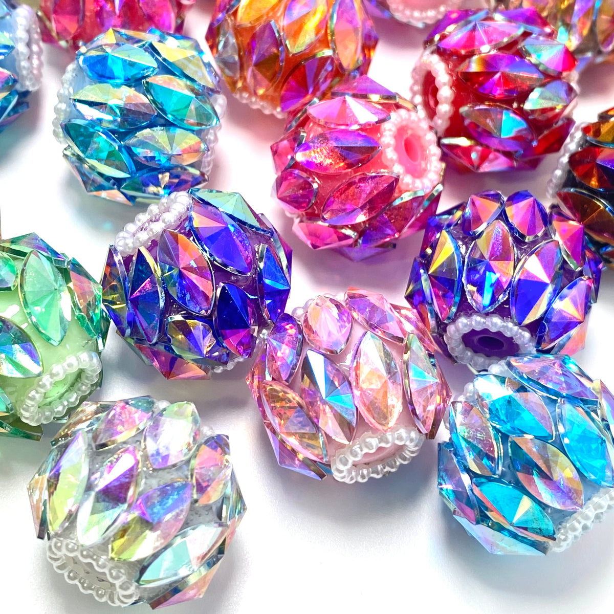 Too Glam to Be Basic - 5pc Fancy Beads