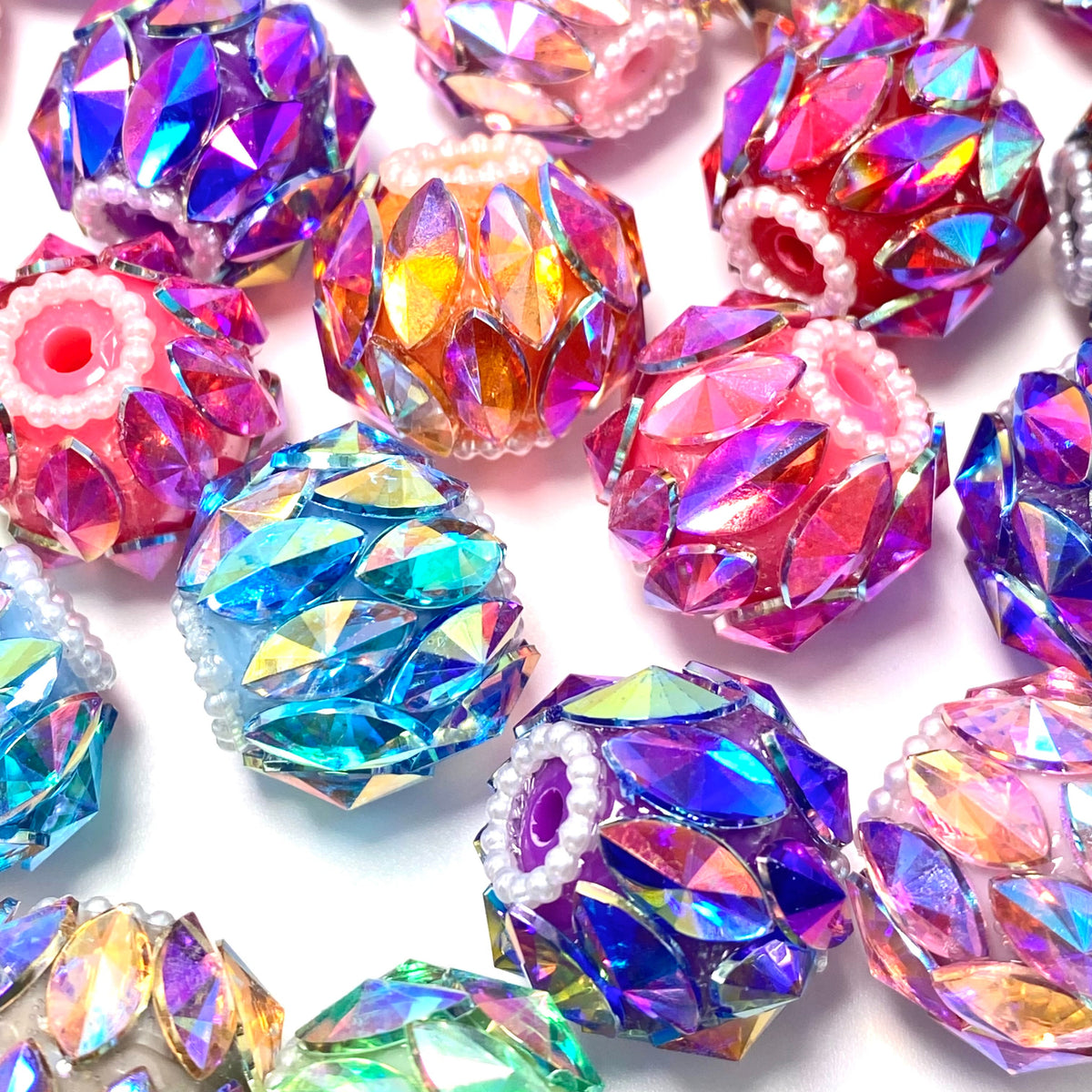 Too Glam to Be Basic - 5pc Fancy Beads