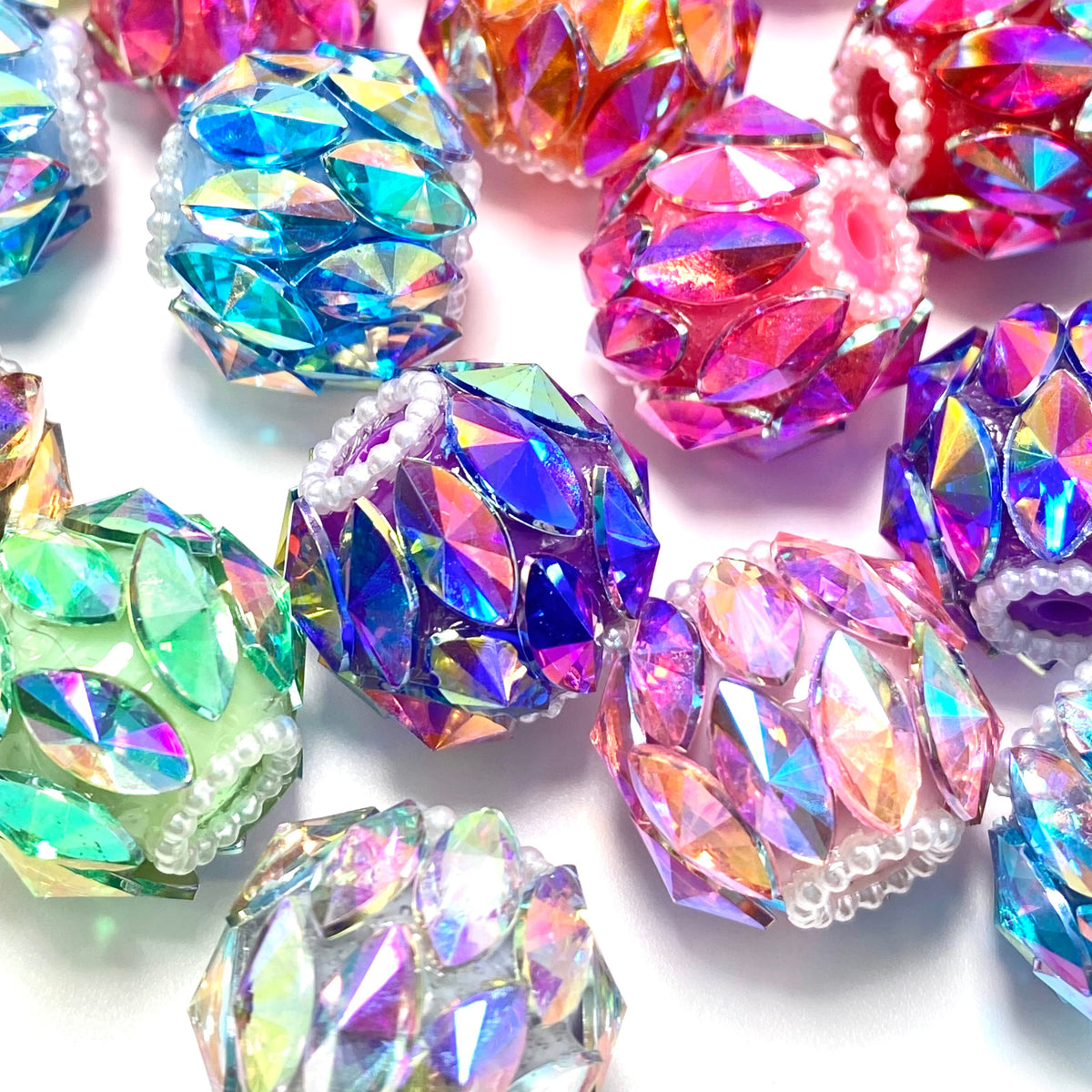 Too Glam to Be Basic - 5pc Fancy Beads