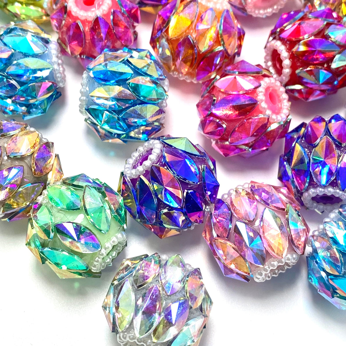 Too Glam to Be Basic - 5pc Fancy Beads