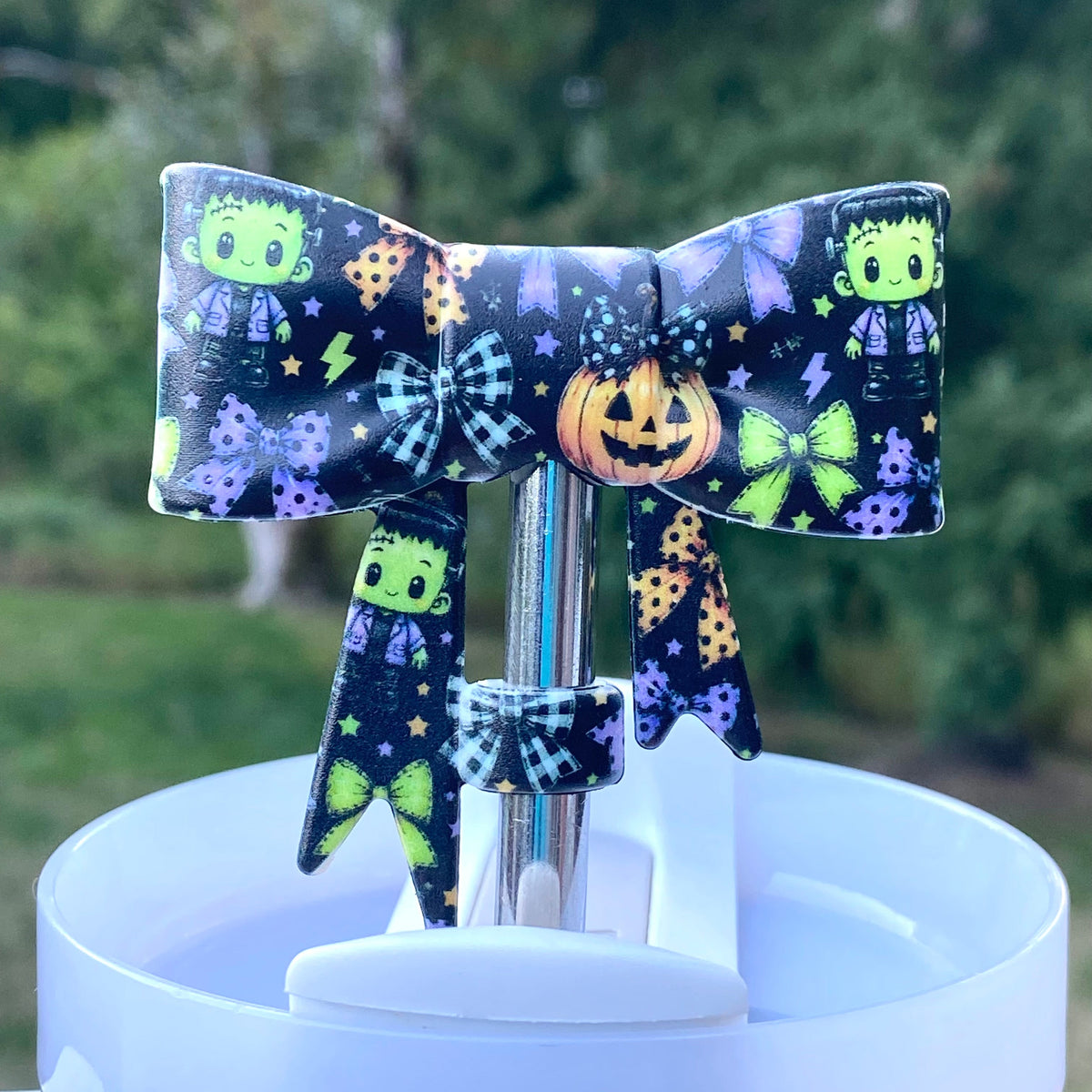 Monster Mode Activated 3D Silicone Straw Topper