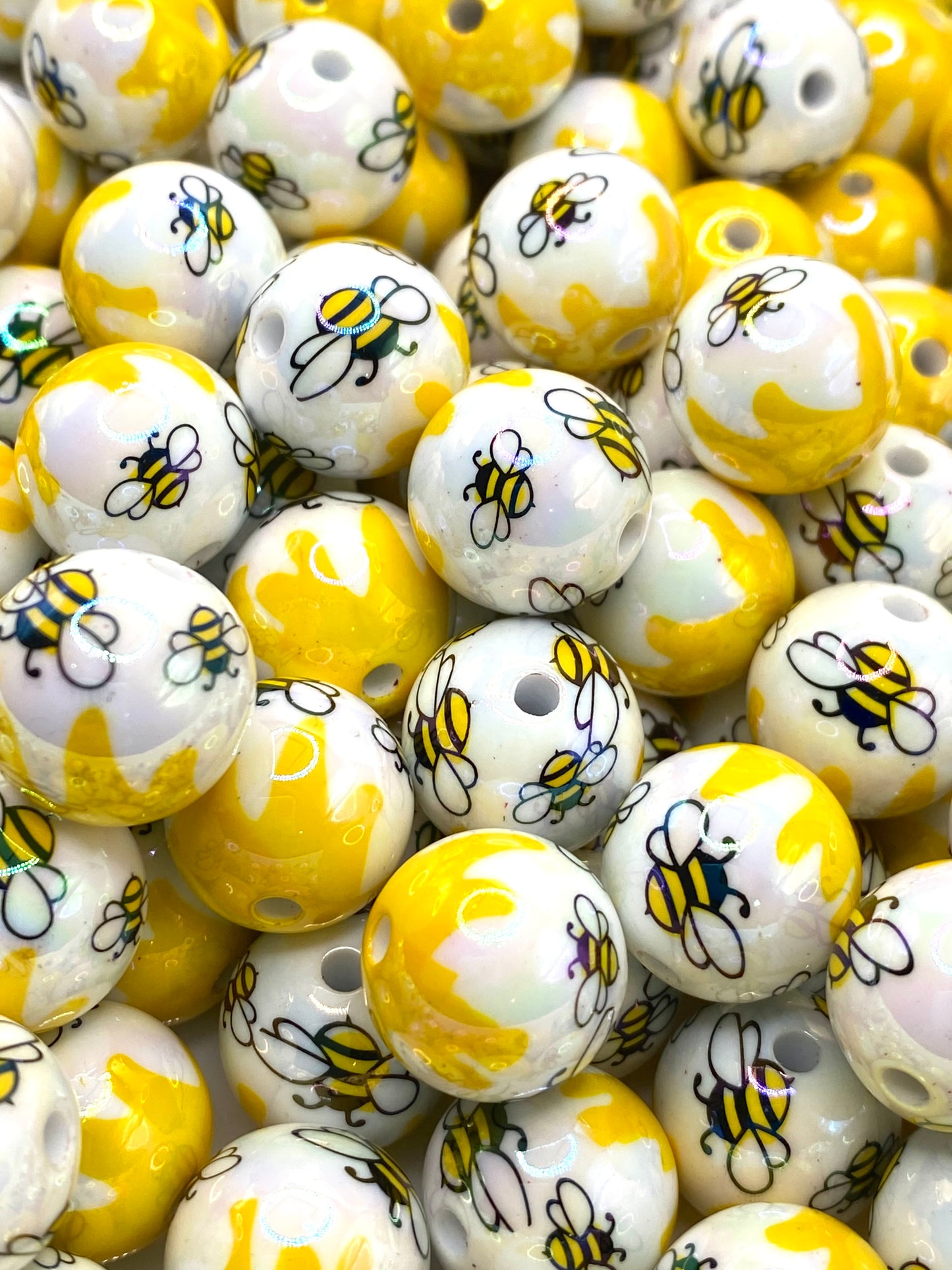 Sweet Like Honey Acrylic Beads