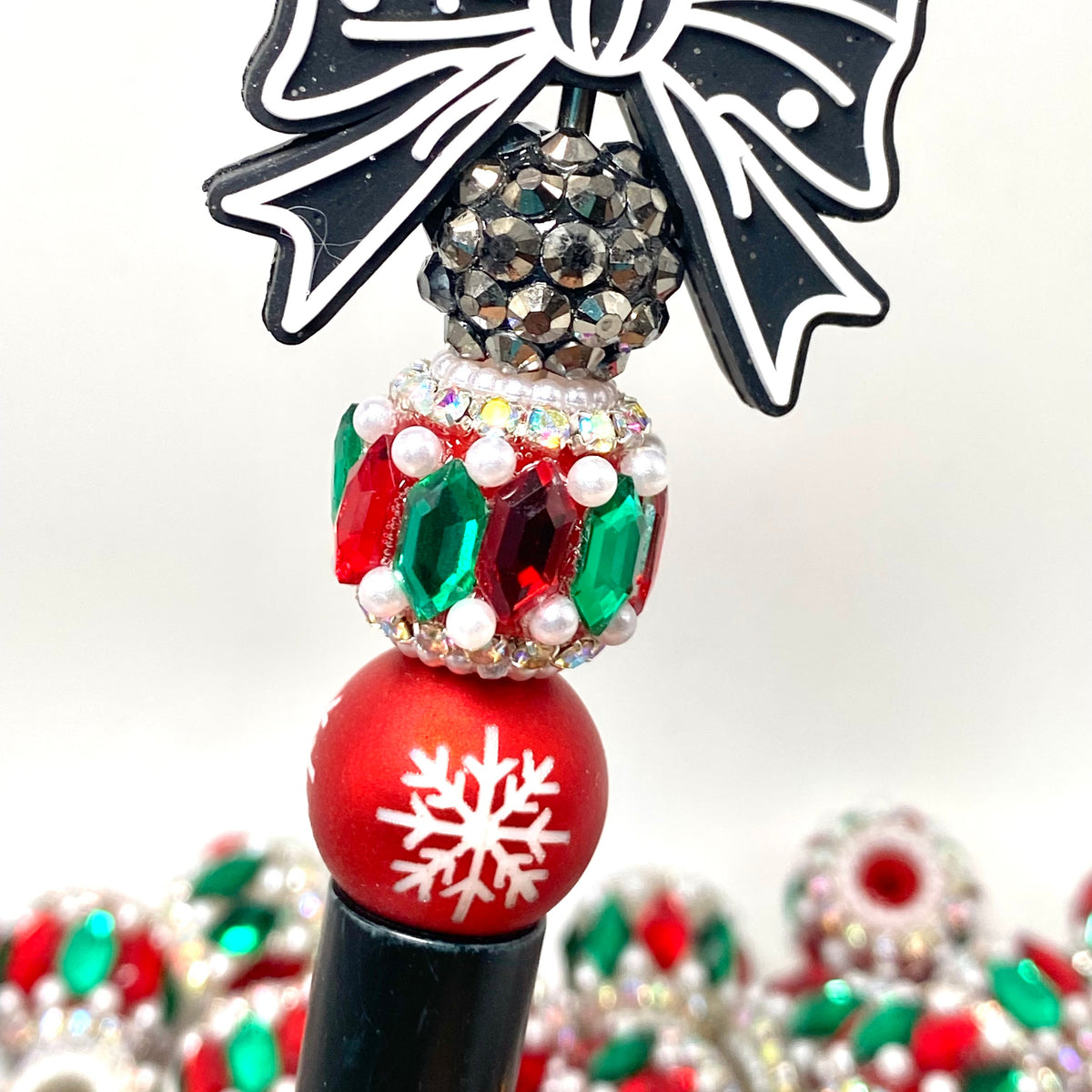 Decked Out & Dazzling Fancy Beads- 5pcs