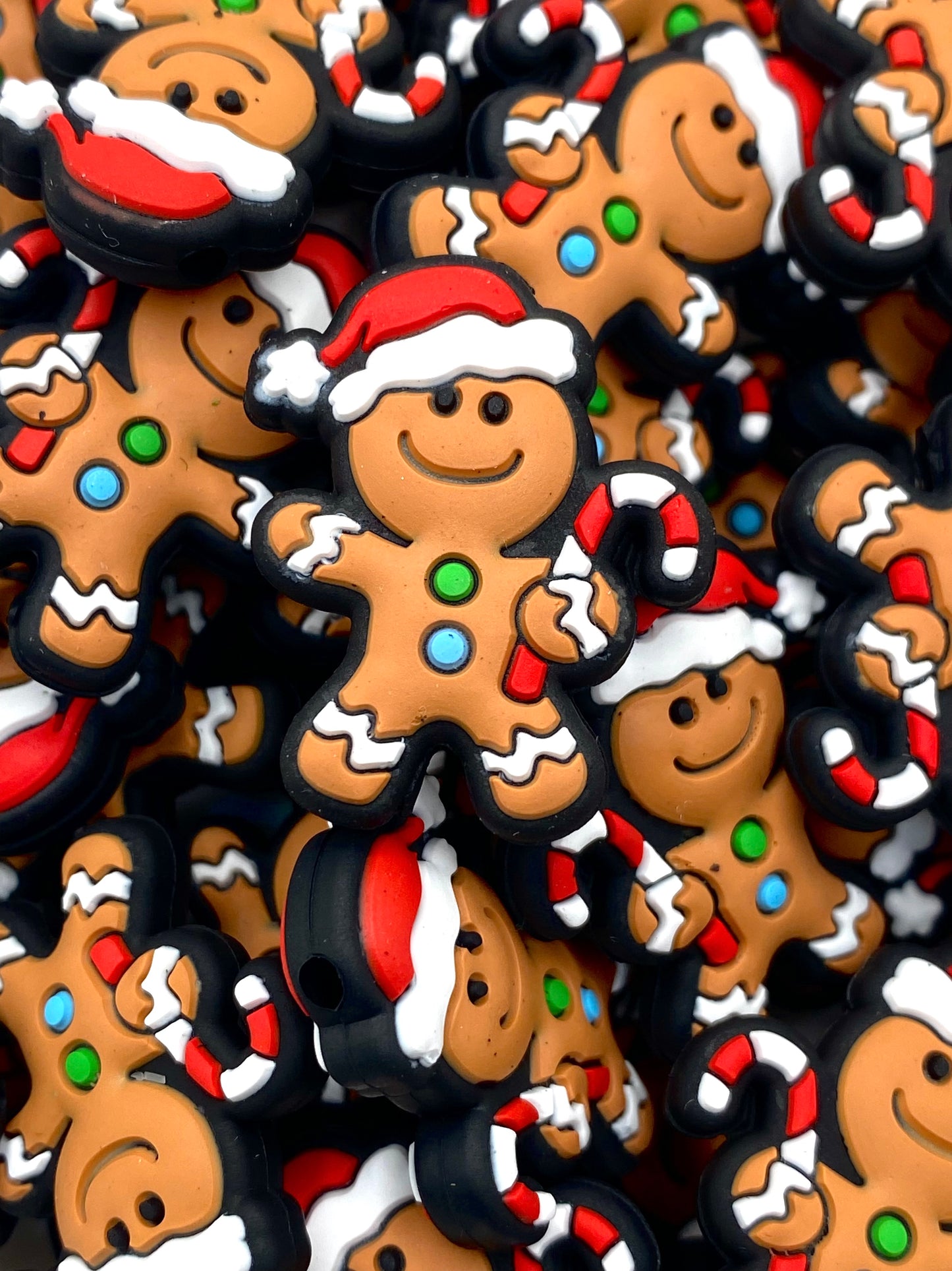 Do You Know The Muffin Man? Silicone Focal Beads