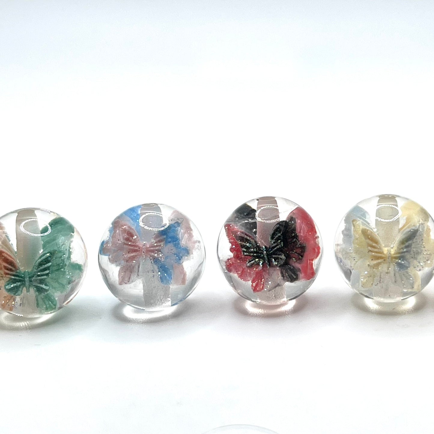 Soft Wings, Strong Soul Acrylic Beads