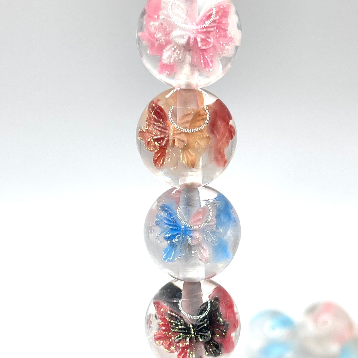 Soft Wings, Strong Soul Acrylic Beads