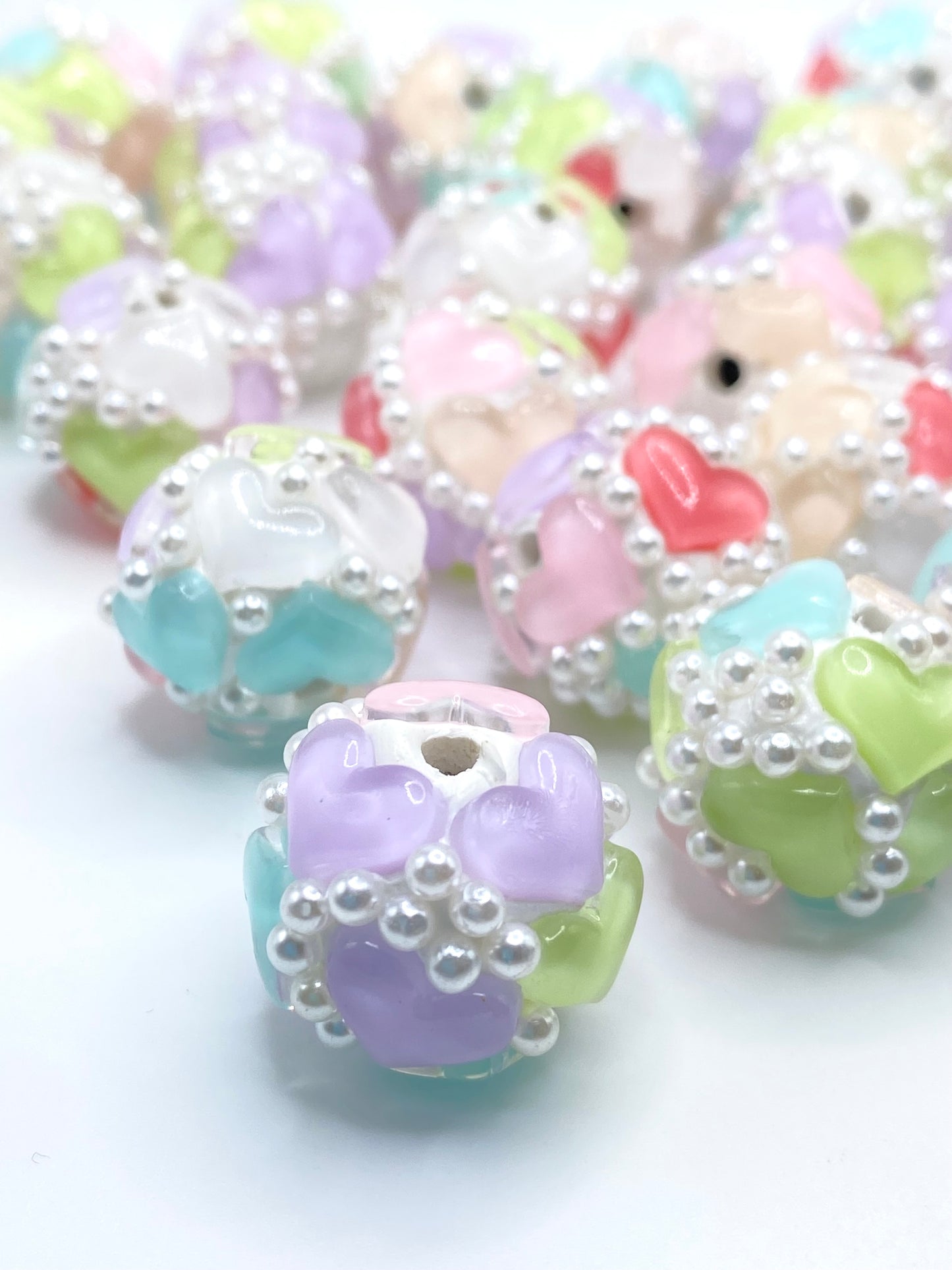 A Good Heart Will Keep You Beautiful Forever Fancy Beads