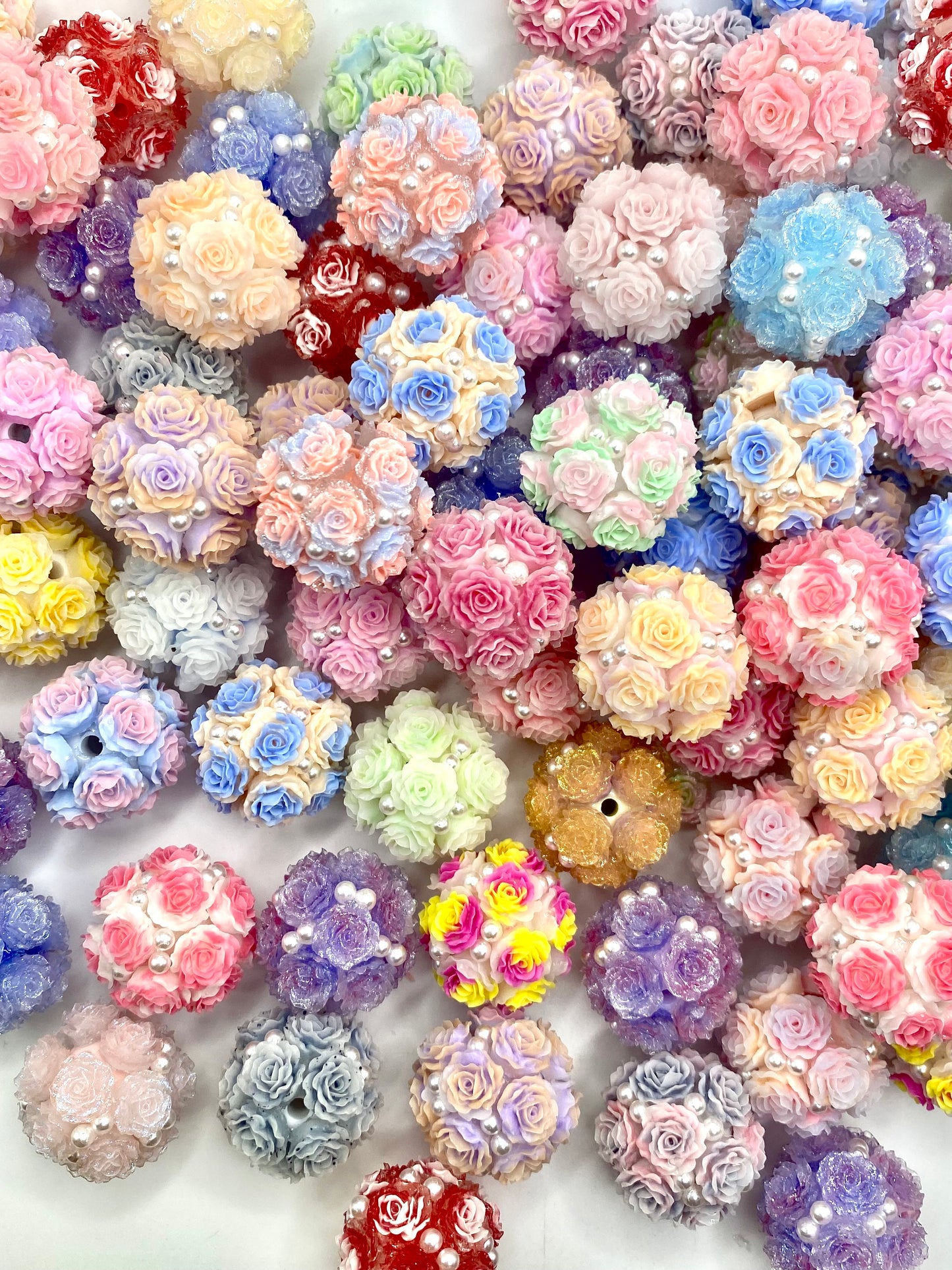 Must Have Flowers, Always and Always Luxury Acrylic Beads