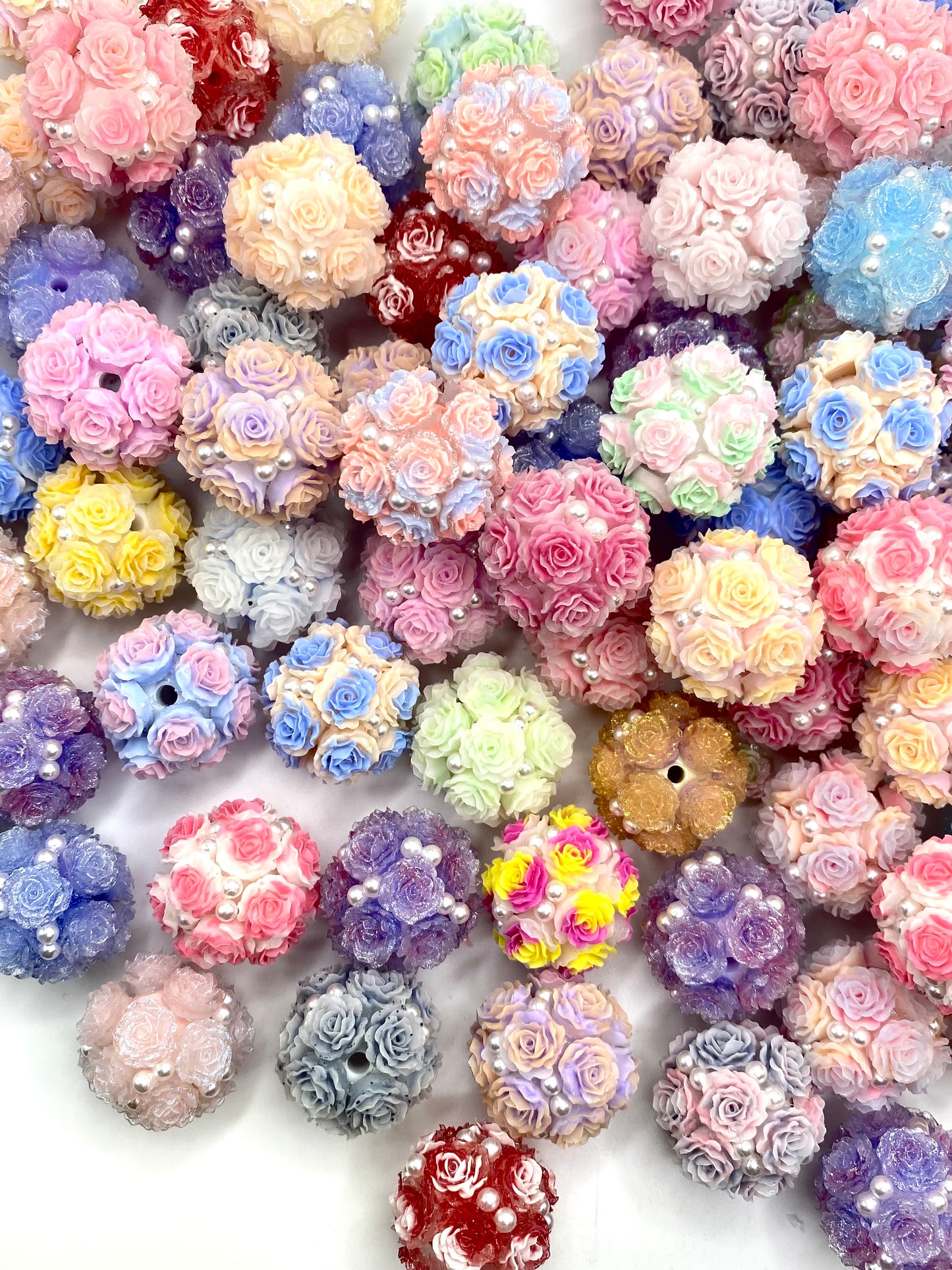 Must Have Flowers, Always and Always Luxury Acrylic Beads