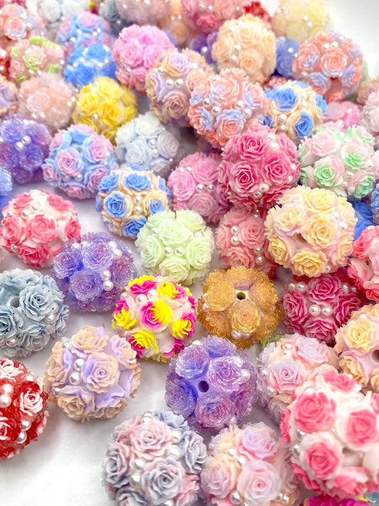 Must Have Flowers, Always and Always Luxury Acrylic Beads