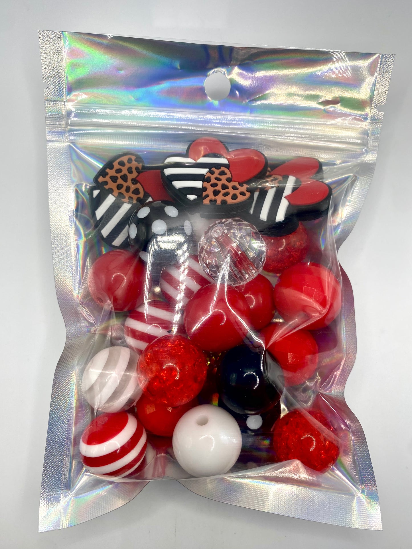 Red Valentine's Day Bead Bundle