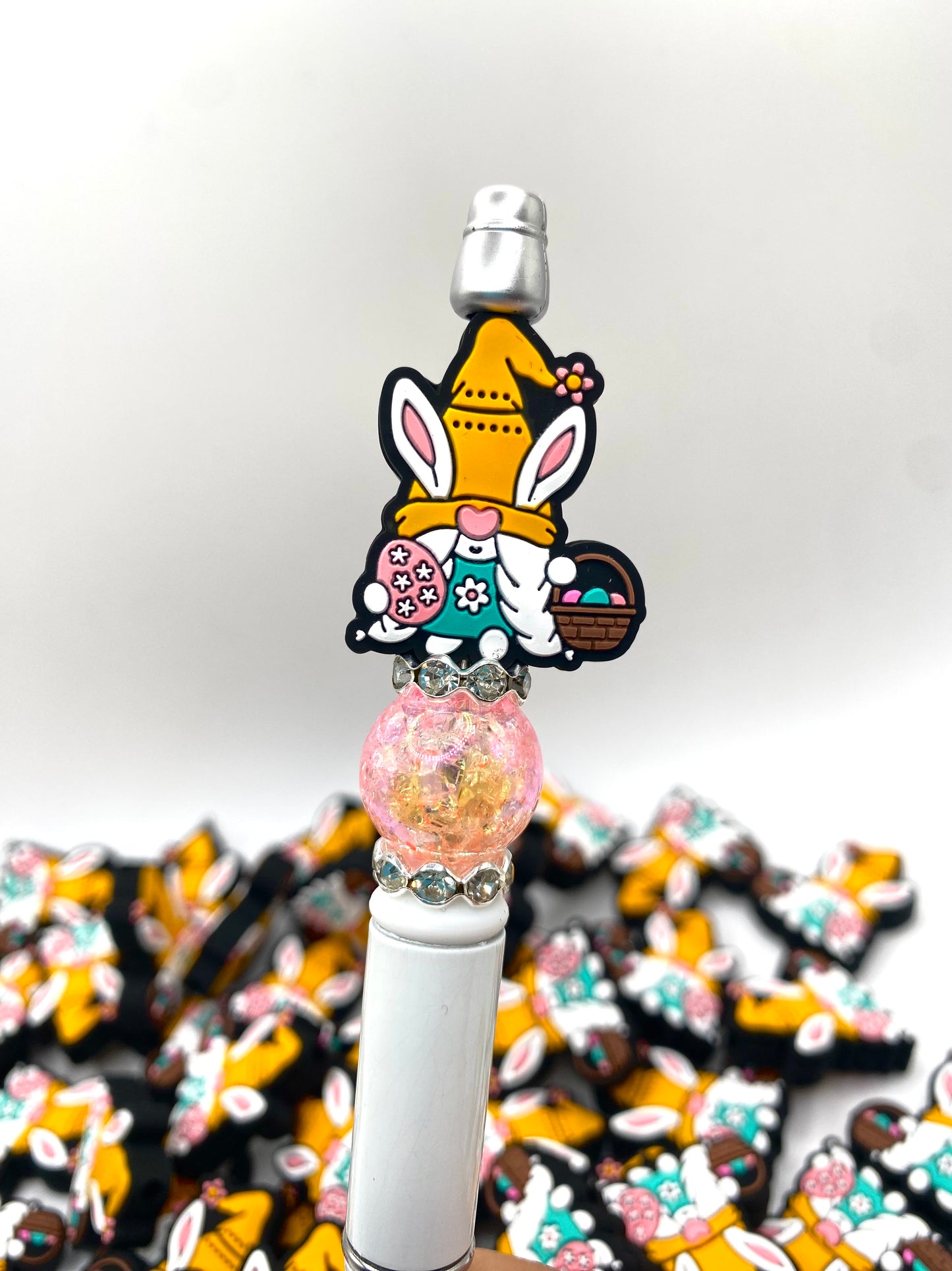 Happy Easter Gnomies! Silicone Focal Beads