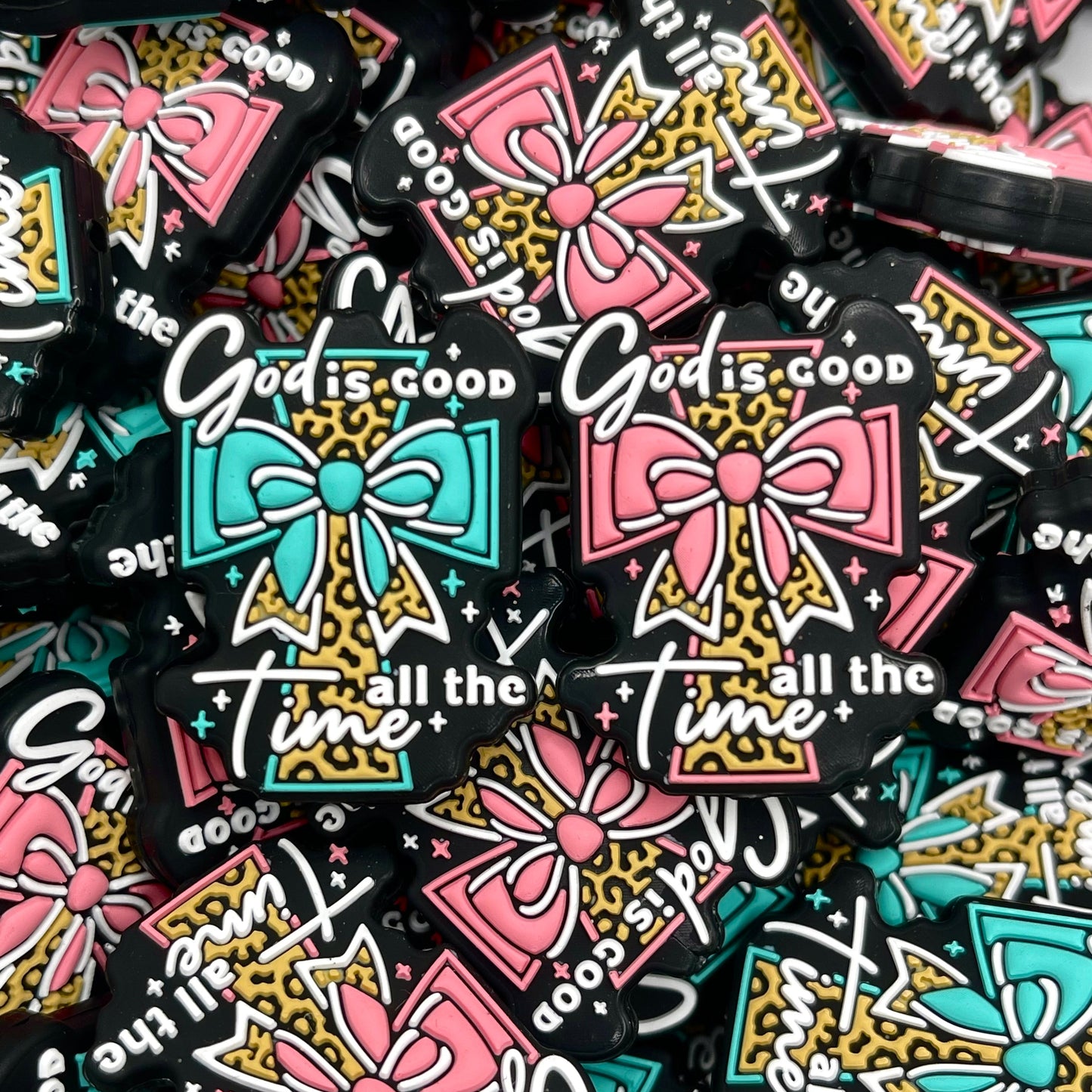 God is Good All the Time 3.0 Silicone Focal Beads