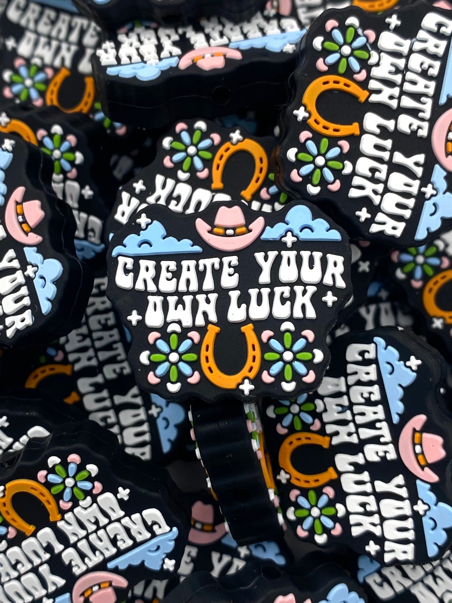 Create Your Own Luck Silicone Focal Beads